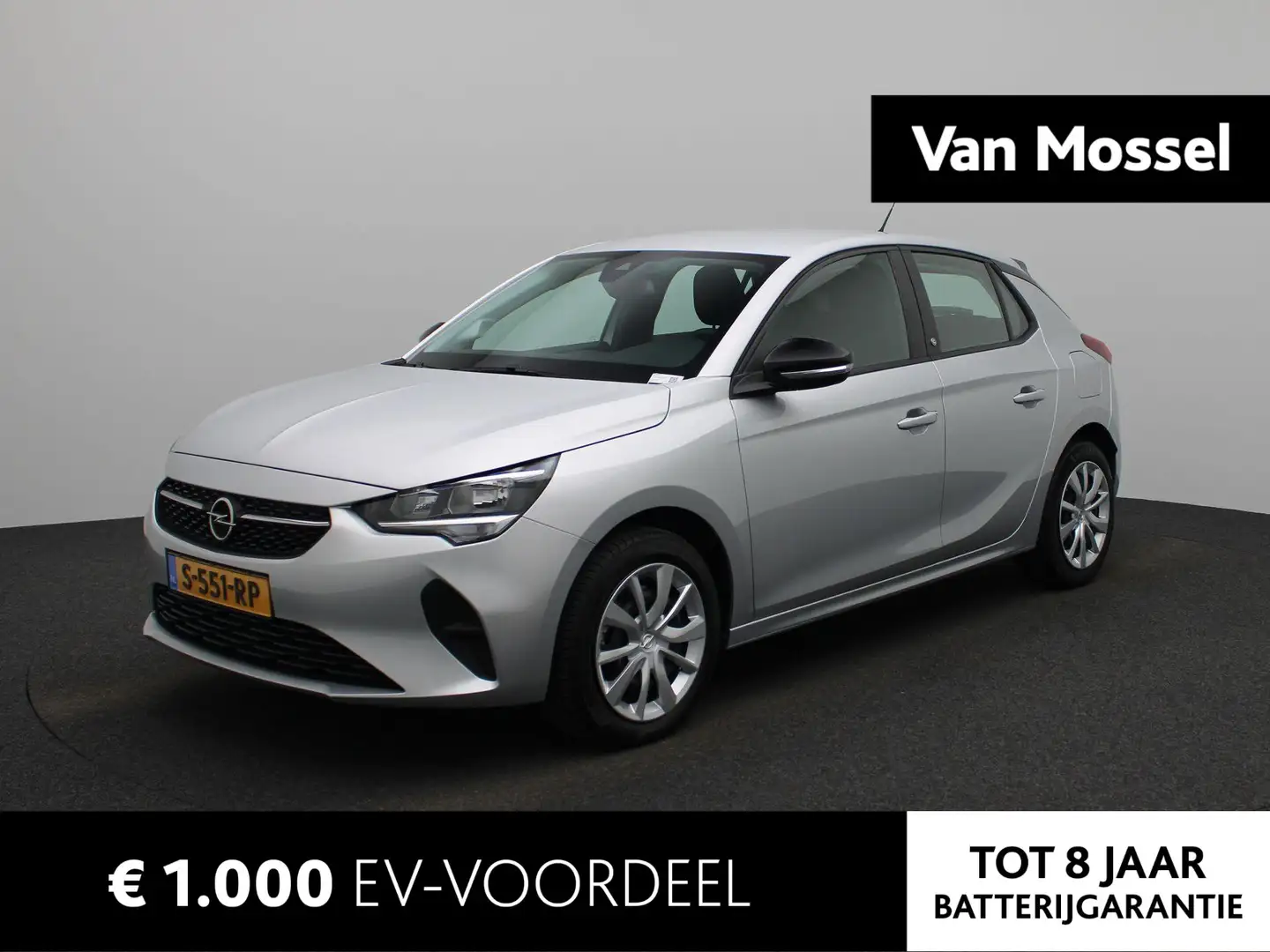 Opel Corsa-e Level 2 50 kWh | Navigatie | Climate control | App Grijs - 1