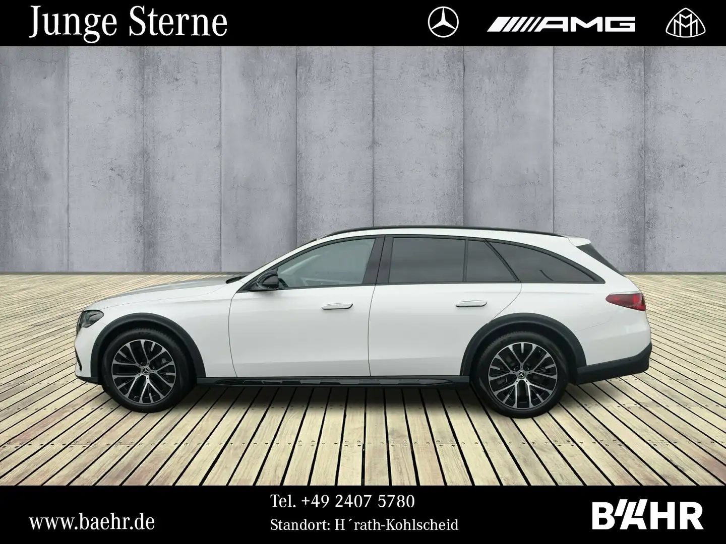 Mercedes-Benz E 450 E 450 d 4M T All-Terrain Leder/Airmatic/AHK/360° Blanc - 2