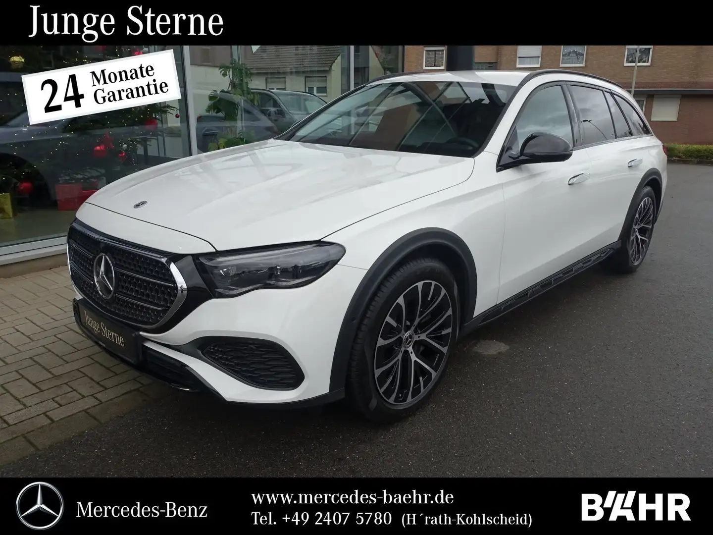 Mercedes-Benz E 450 E 450 d 4M T All-Terrain Leder/Airmatic/AHK/360° Blanc - 1