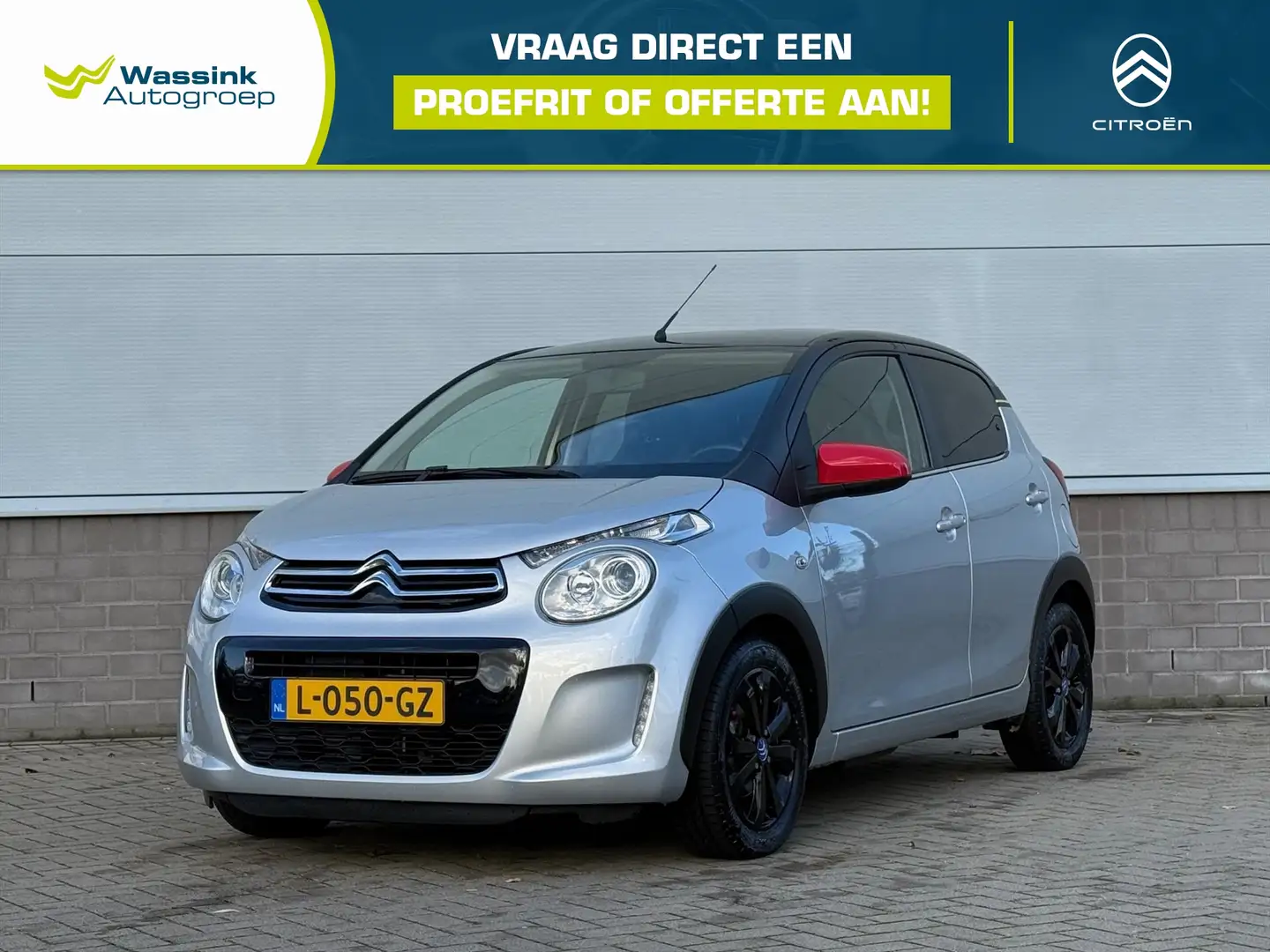 Citroen C1 1.0 VTi 72PK 5-Deurs JCC+ | Speciale Uitvoering | Gris - 1