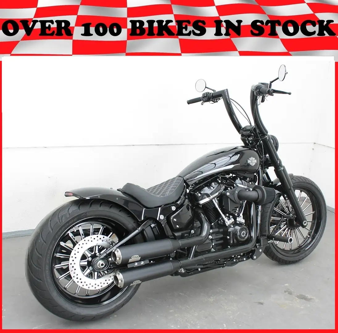 Harley-Davidson Softail FXBB Softail Neufahrzeug Umbau 5HD1... Negro - 1