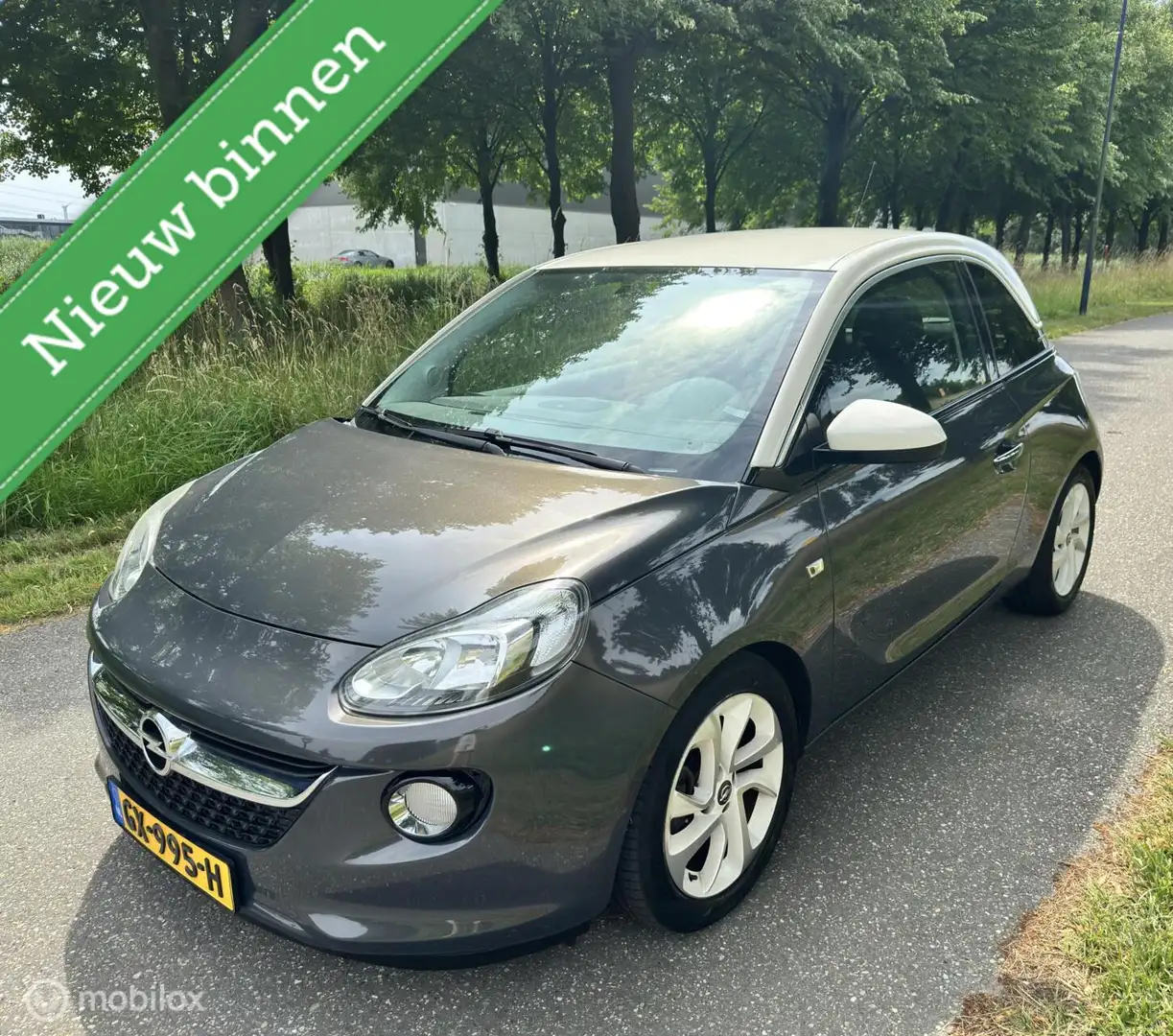 Opel Adam 1.4 Jam*STUUR- EN STOELVERWARMING*NEW APK 09/26 Grijs - 1