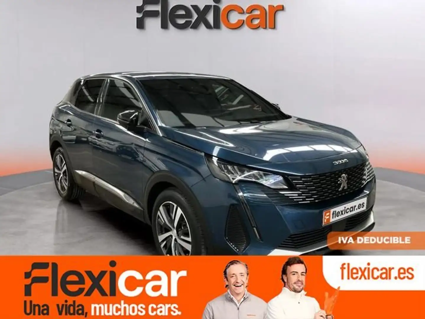 Peugeot 3008 1.2+PureTech+96KW+S%26S+Active+Pack+EAT8 Azul - 1