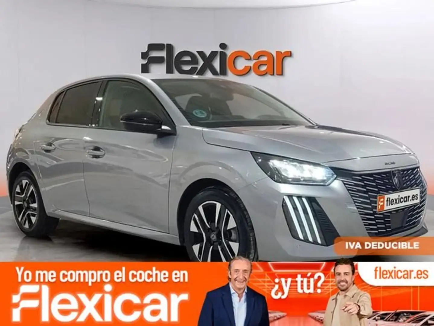 Peugeot 208 Allure Gasolina 100 S&S 6 Vel. MAN Gris - 1