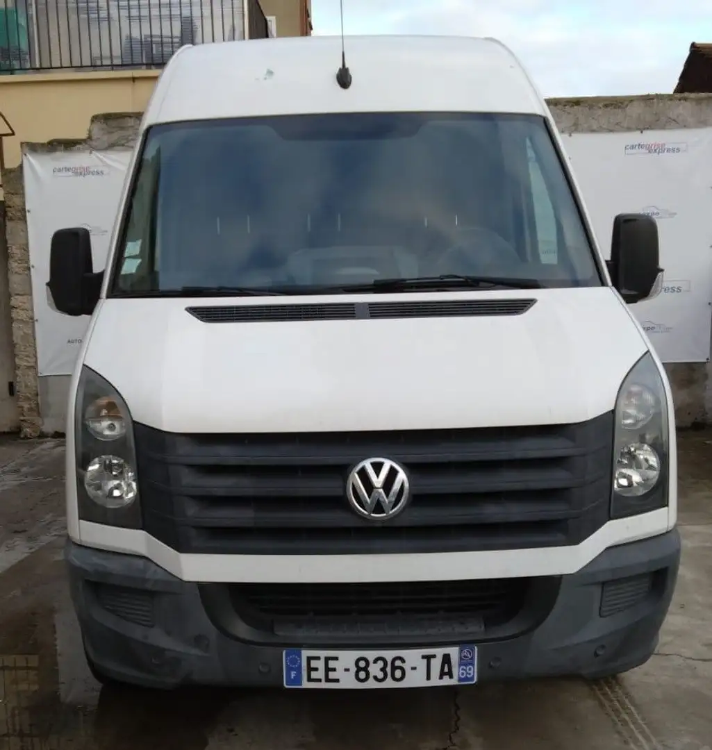 Volkswagen Crafter 35 L2H2 2.0 TDI 136CH BUSINESS LINE Blanc - 2