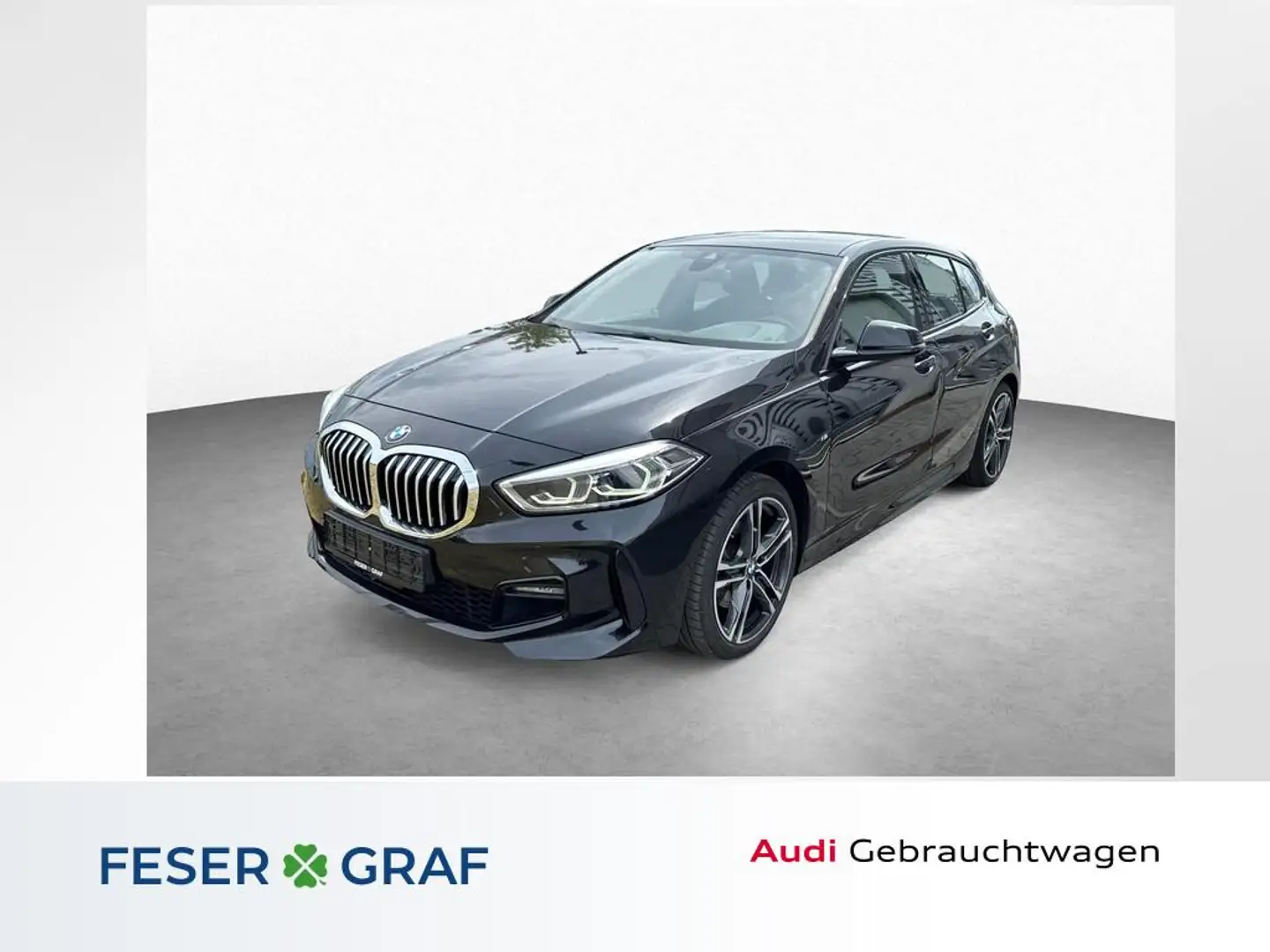 BMW 118 6 Gang - M Sport - DAB - SHZ - Noir - 1