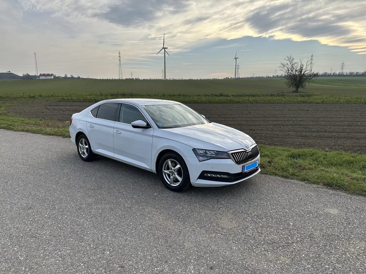 Skoda Superb Superb 2,0 TDI Ambition Ambition Weiß - 2