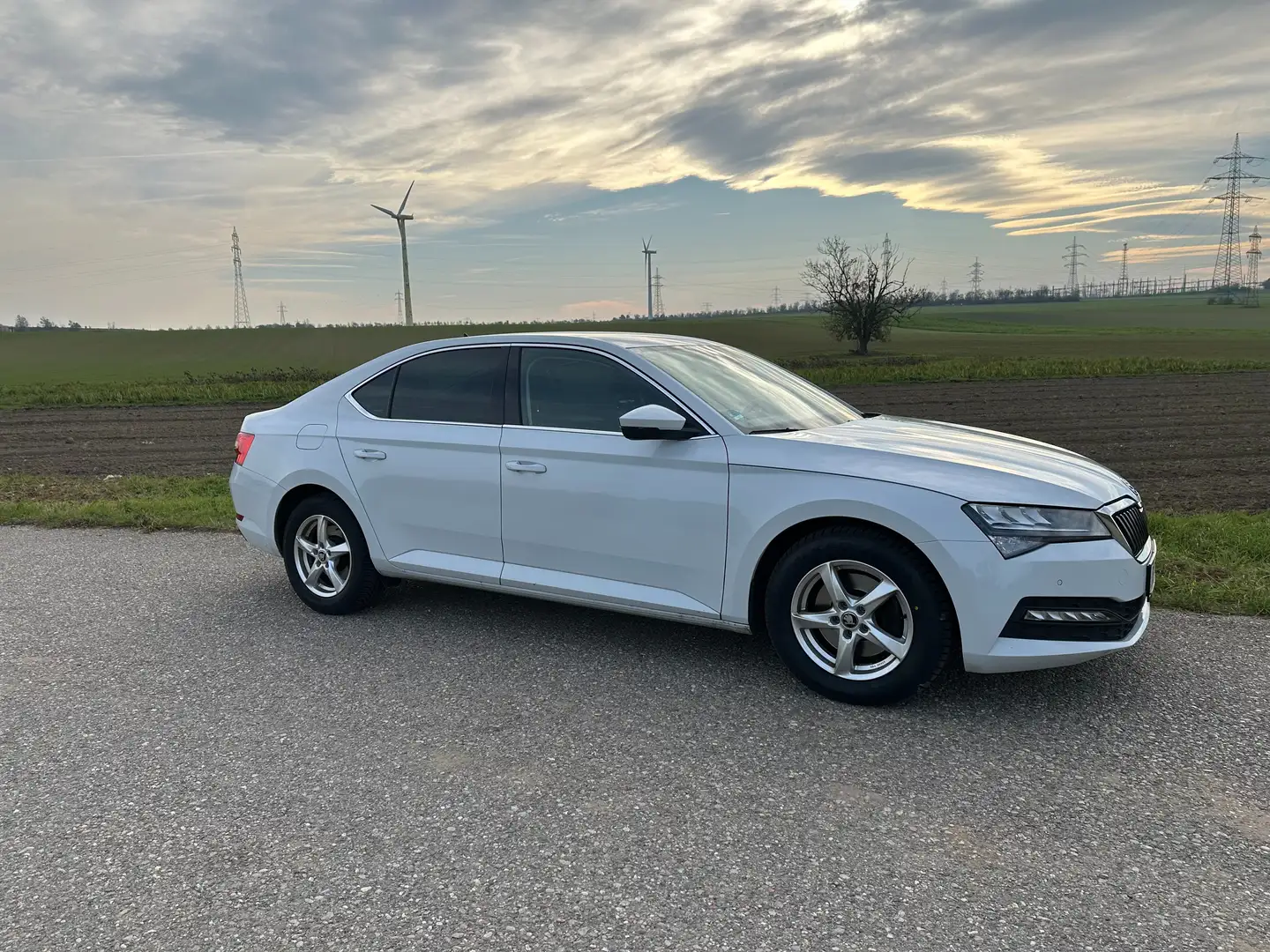 Skoda Superb Superb 2,0 TDI Ambition Ambition Weiß - 1