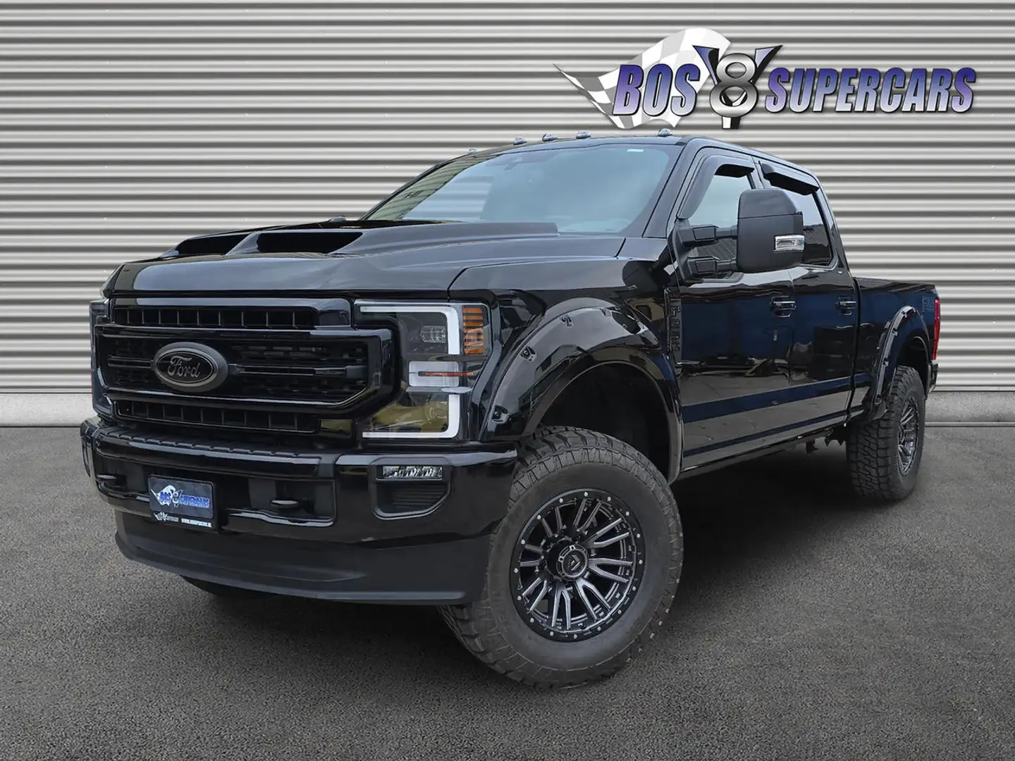 Ford F 250 LARIAT SUPERCHARGED BIG ASS BOS Negro - 1