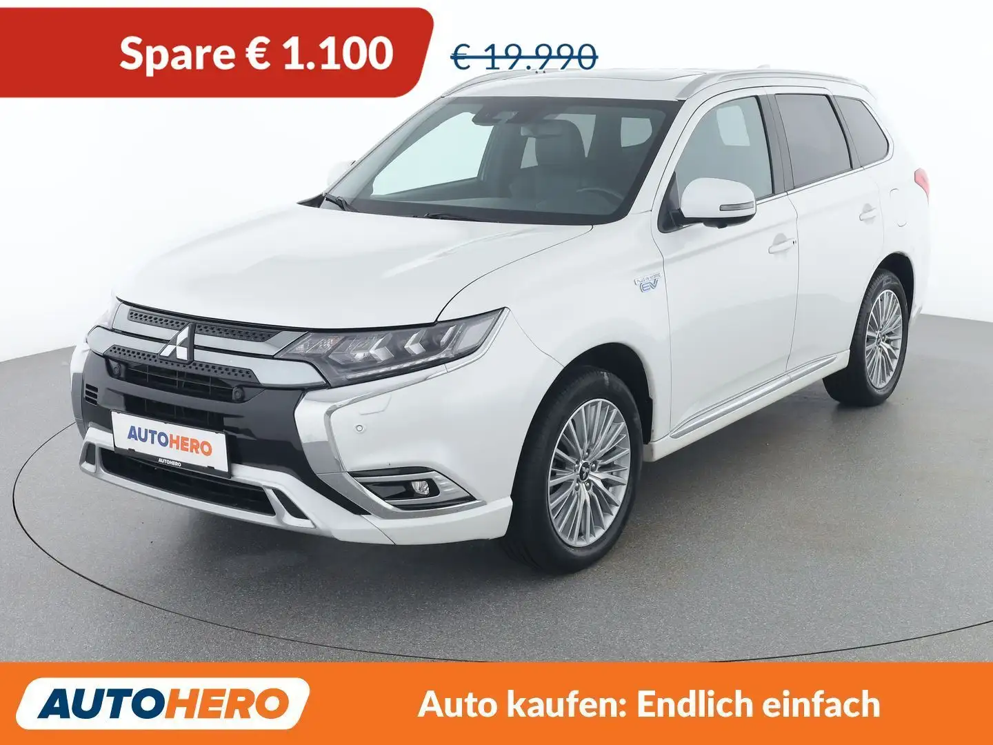 Mitsubishi Outlander 2.4 PHEV Diamond Connect 4WD Weiß - 1
