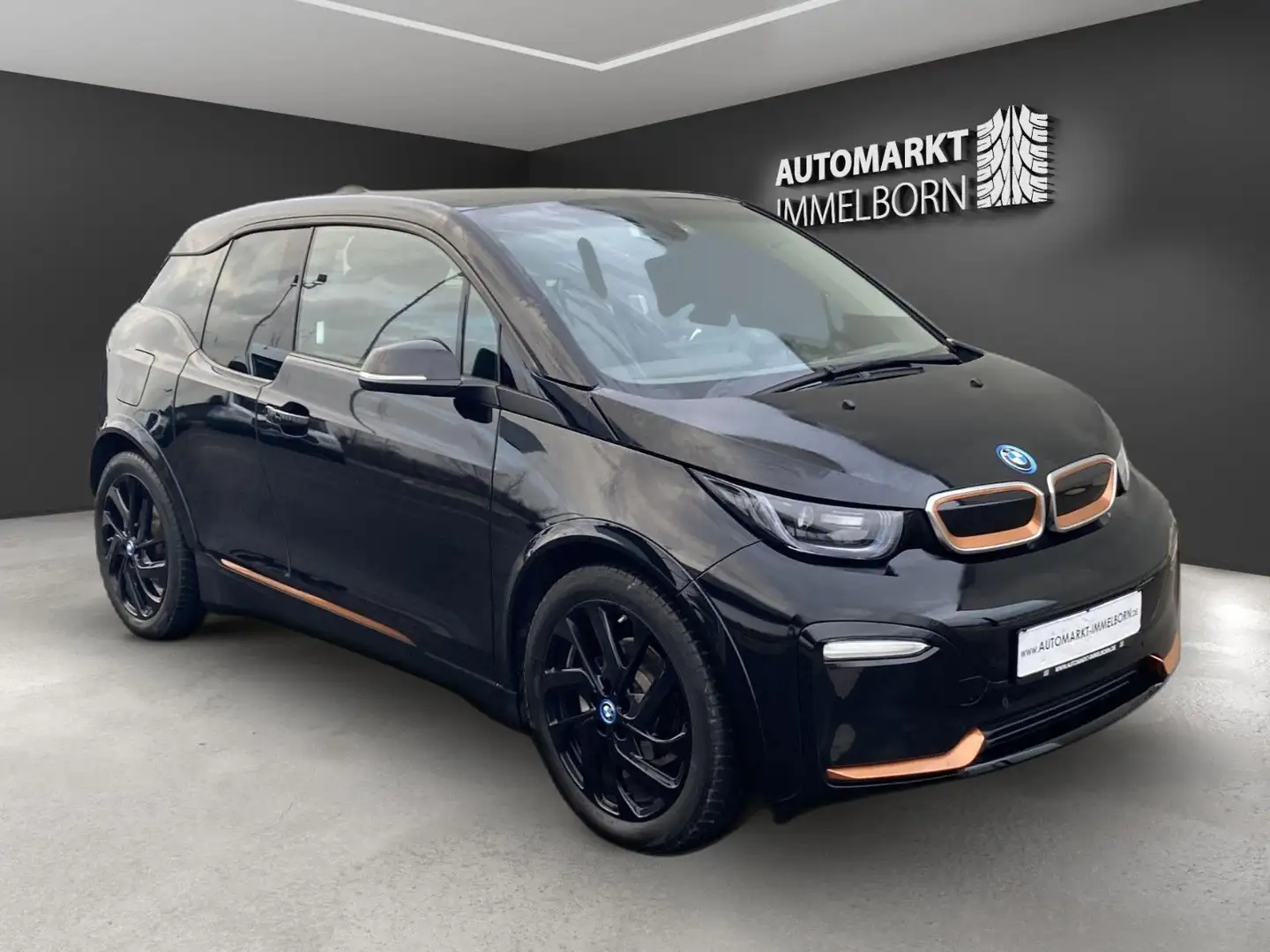 BMW i3 s 120ah 20*LED*Navi+*Wpumpe*Leder*Cplay Schwarz - 1