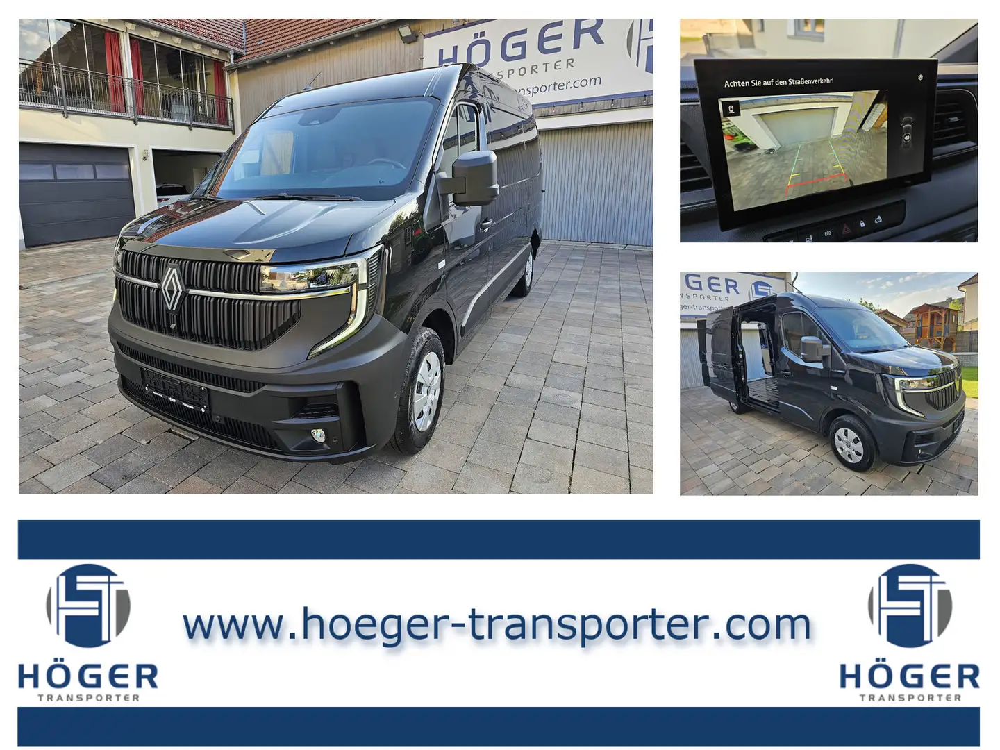 Renault Master L2H2 170 Neues Modell 10´´ Navi Kamera Schwarz - 1
