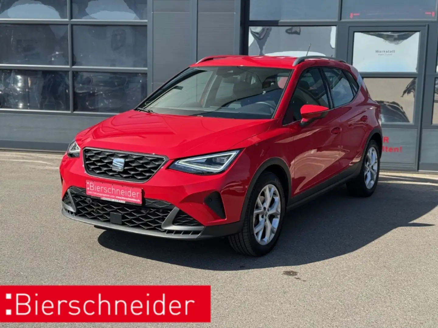 SEAT Arona 1.0 TSI DSG FR VOLL-LED NAVI KAMERA SHZ GRA Rood - 1