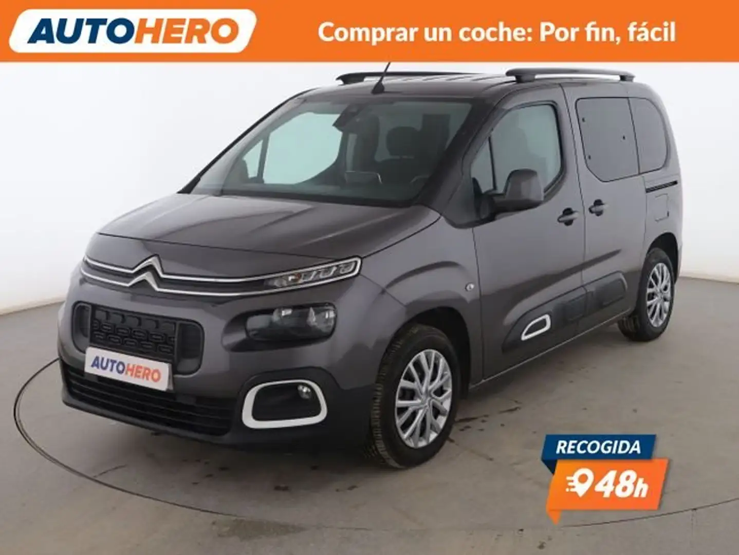 Citroen Berlingo 1.5 Blue-HDi Feel M Gris - 1