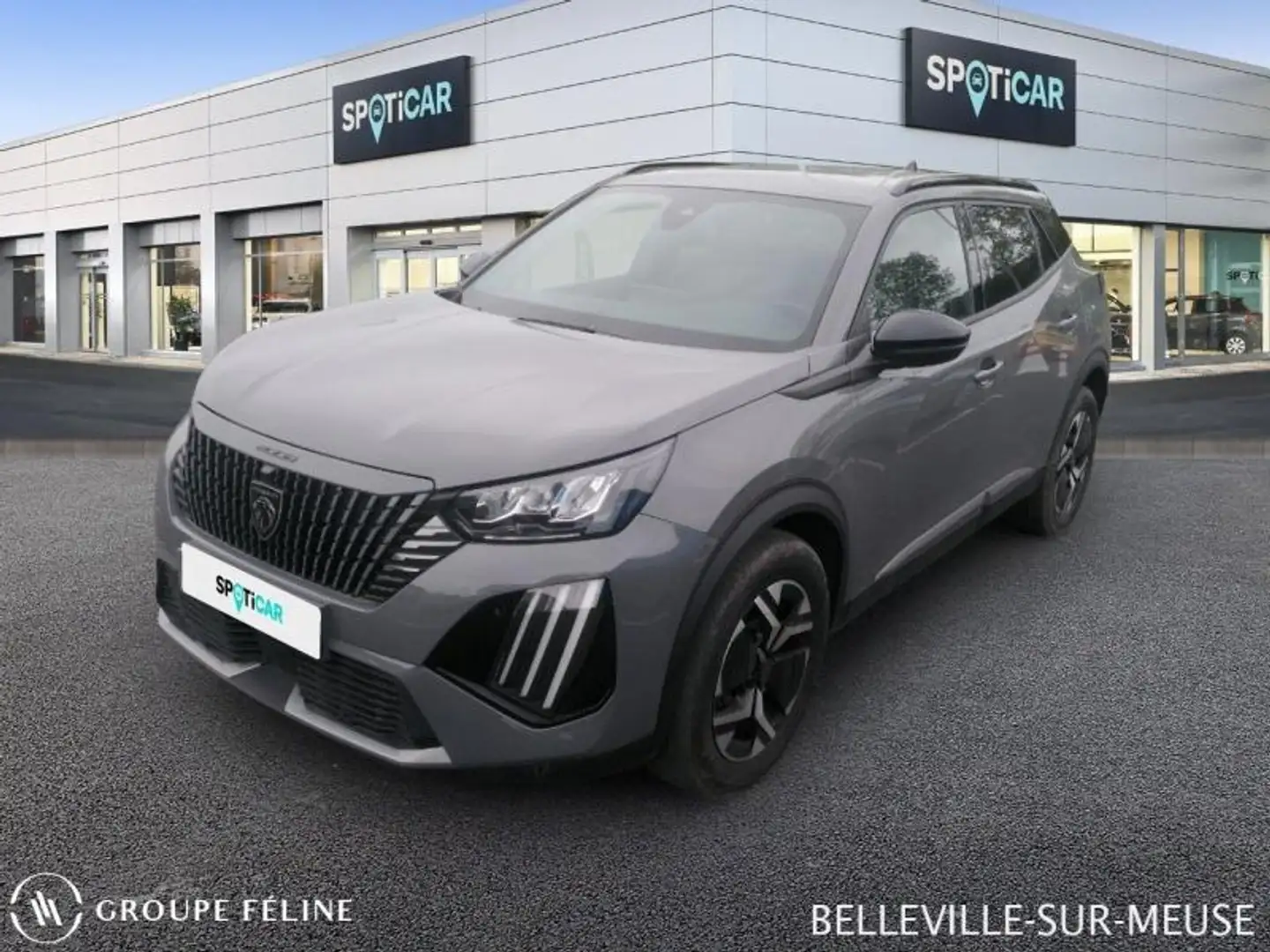 Peugeot 2008 1.2 Hybrid 145ch Allure e-DCS6 Grijs - 1