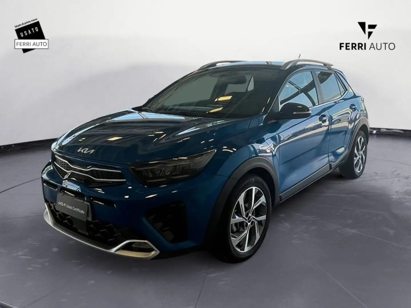 Kia Stonic 1.0 T-GDi 100 CV MHEV iMT GT Line Blau - 2