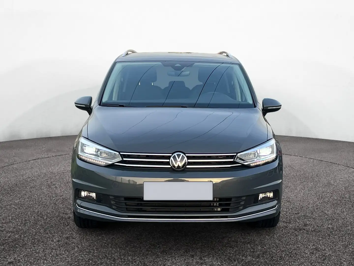 Volkswagen Touran Highline TDI DSG|7-SITZE|AHK|eHECK|NAVI| Grau - 2