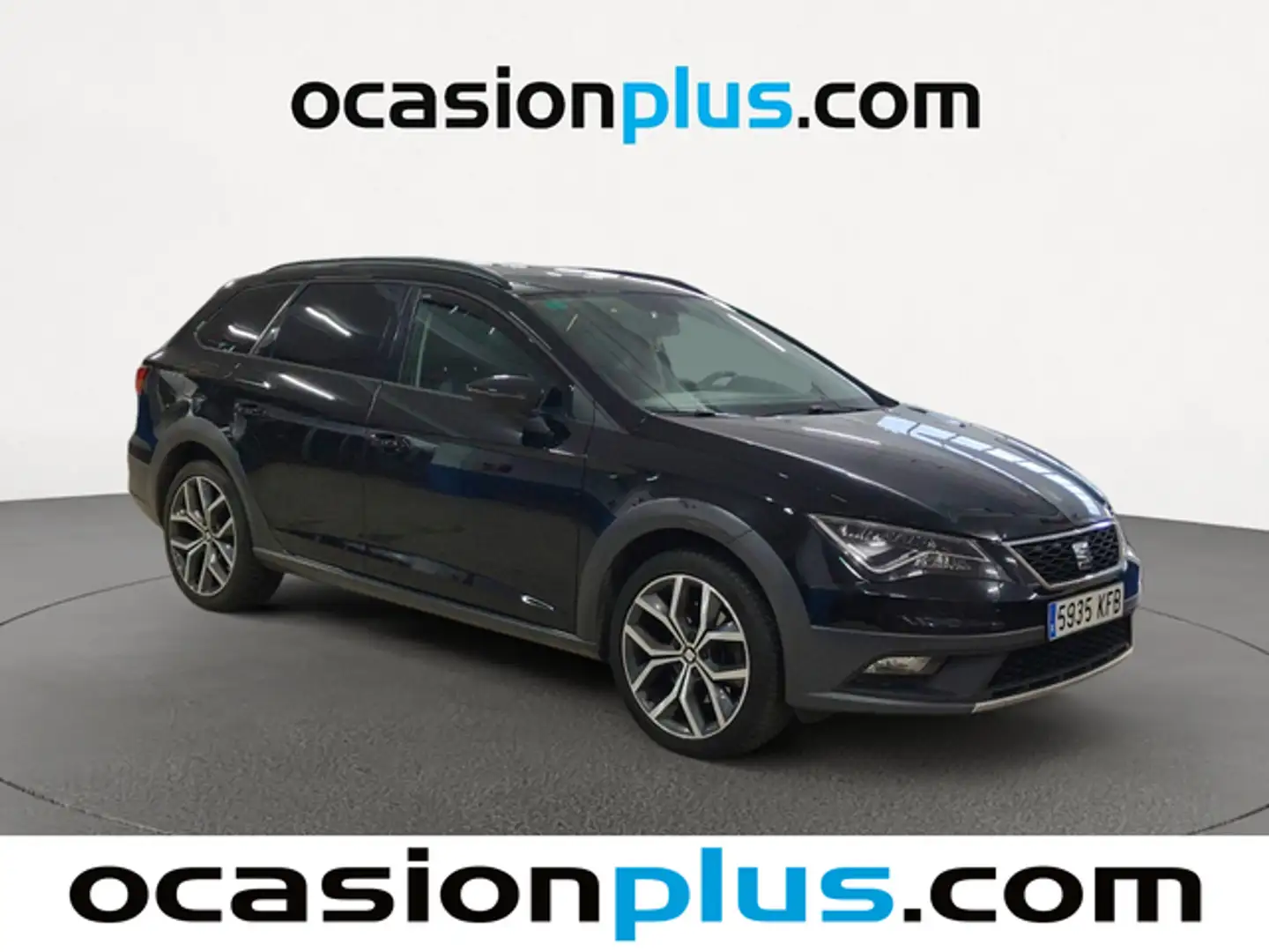 SEAT Leon ST 2.0TDI CR S&S FR DSG 184 Zwart - 2