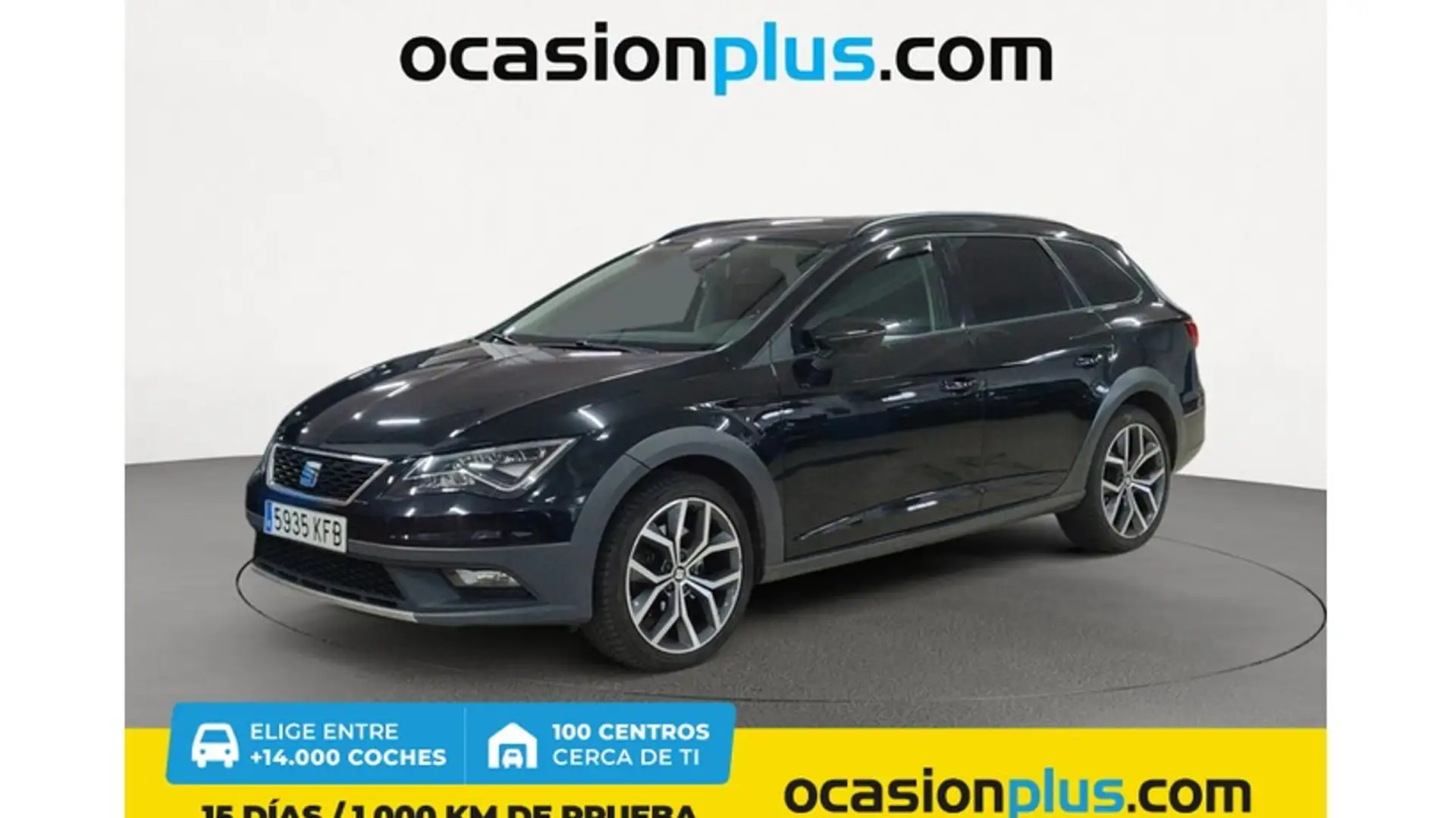 SEAT Leon ST 2.0TDI CR S&S FR DSG 184 Zwart - 1