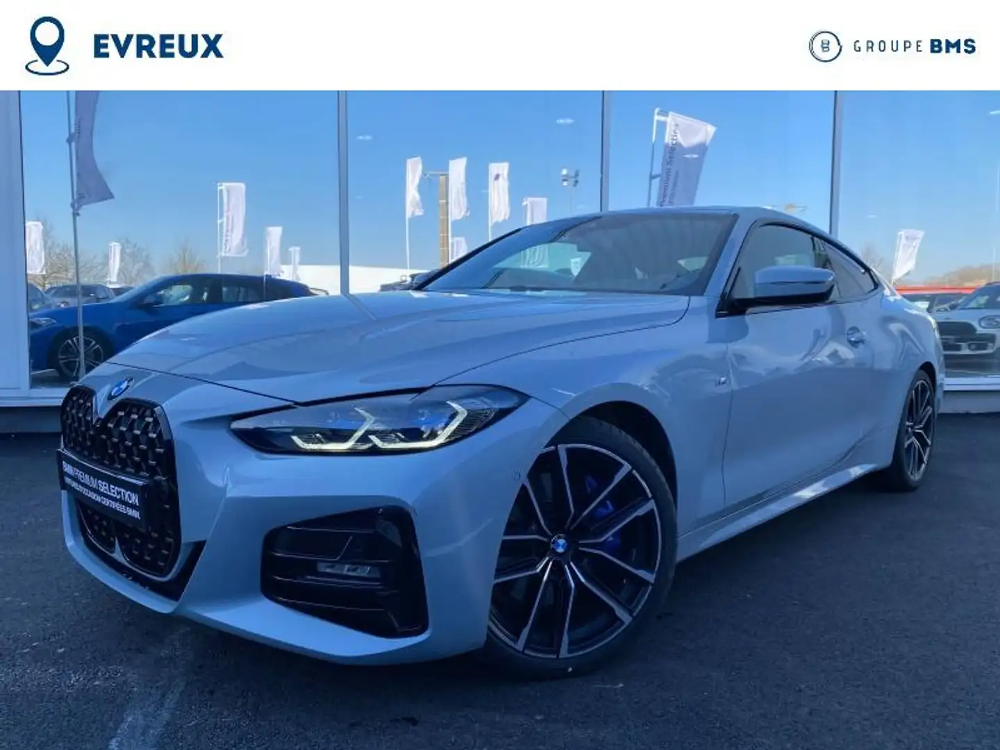 BMW 430 430dA xDrive 286ch M Sport Gris - 1