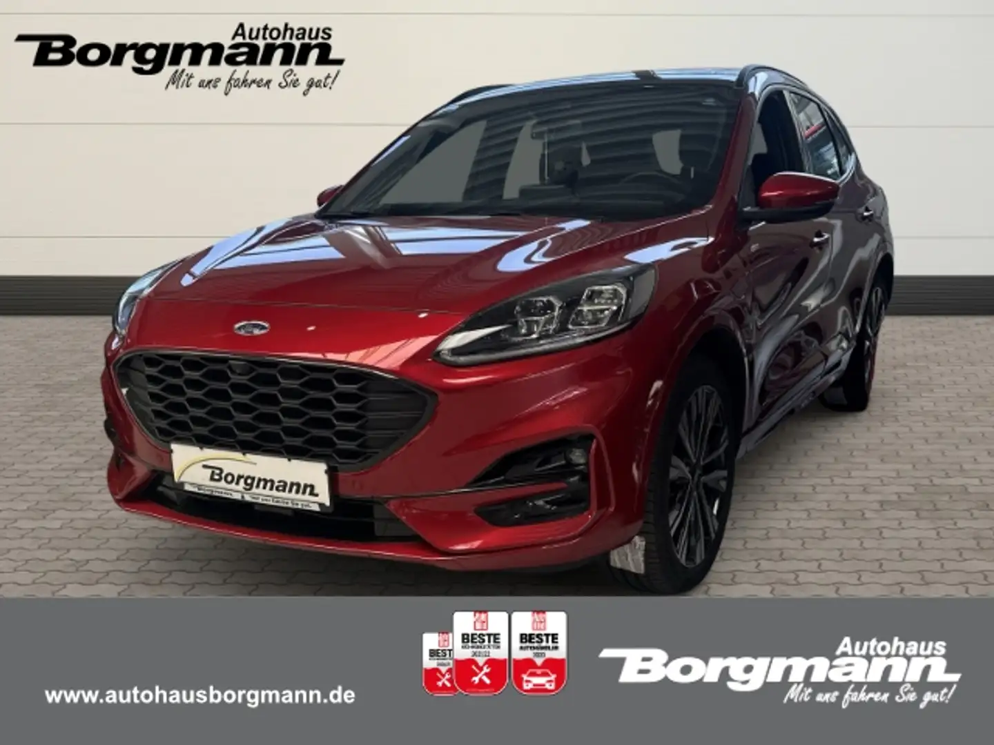 Ford Kuga Plug-In Hybrid ST-Line X 2.5 Duratec -PHEV EU6d 20 Red - 1