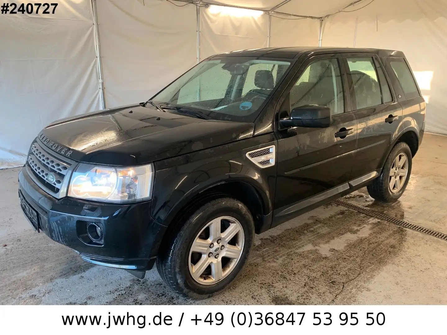 Land Rover Freelander 2 S TD4 Navi ALU PDC SiHz Tempo Klima Zwart - 1