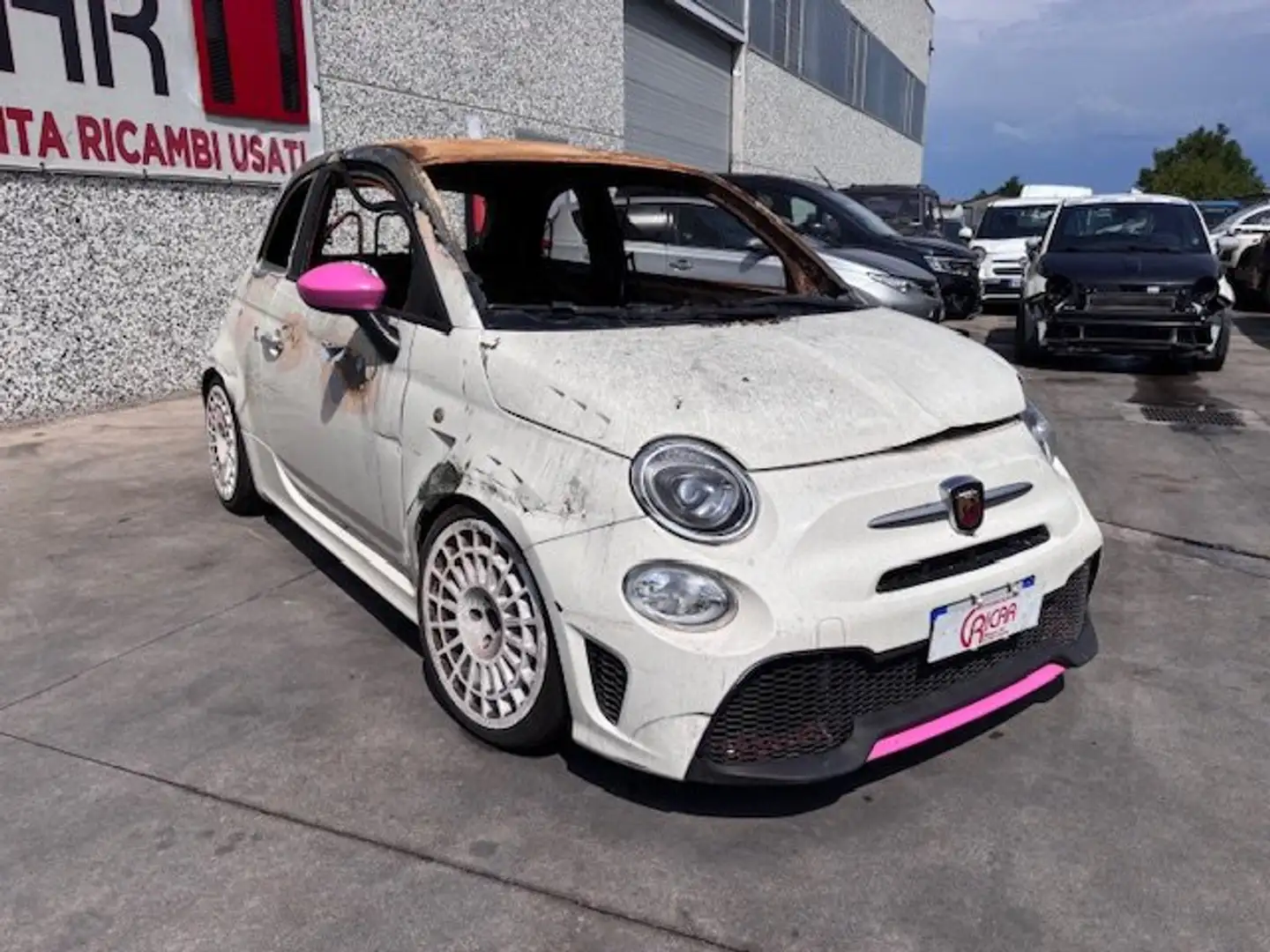 Abarth 595 595 1.4 t-jet 145cv my18 Weiß - 1