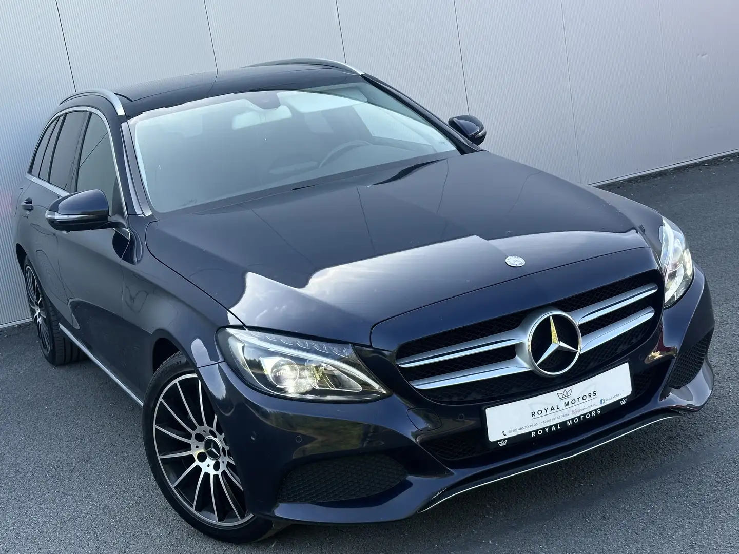 Mercedes-Benz C 180 d Boîte Automatique Euro6b Bleu - 2