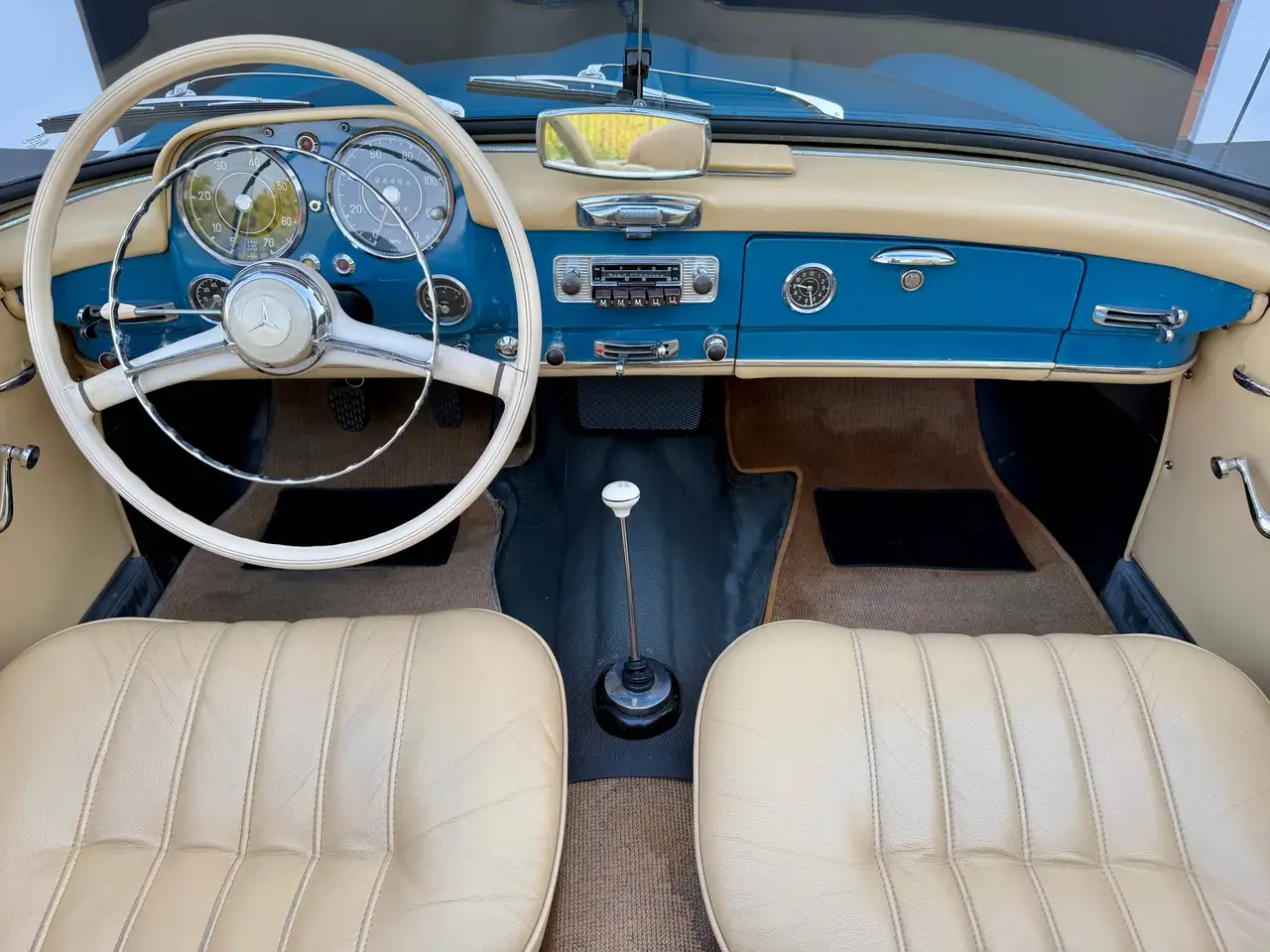 Mercedes-Benz 190 SL Roadster 1959 | ASI Targa Oro | Matching Numbers & Hard Top, foto 12