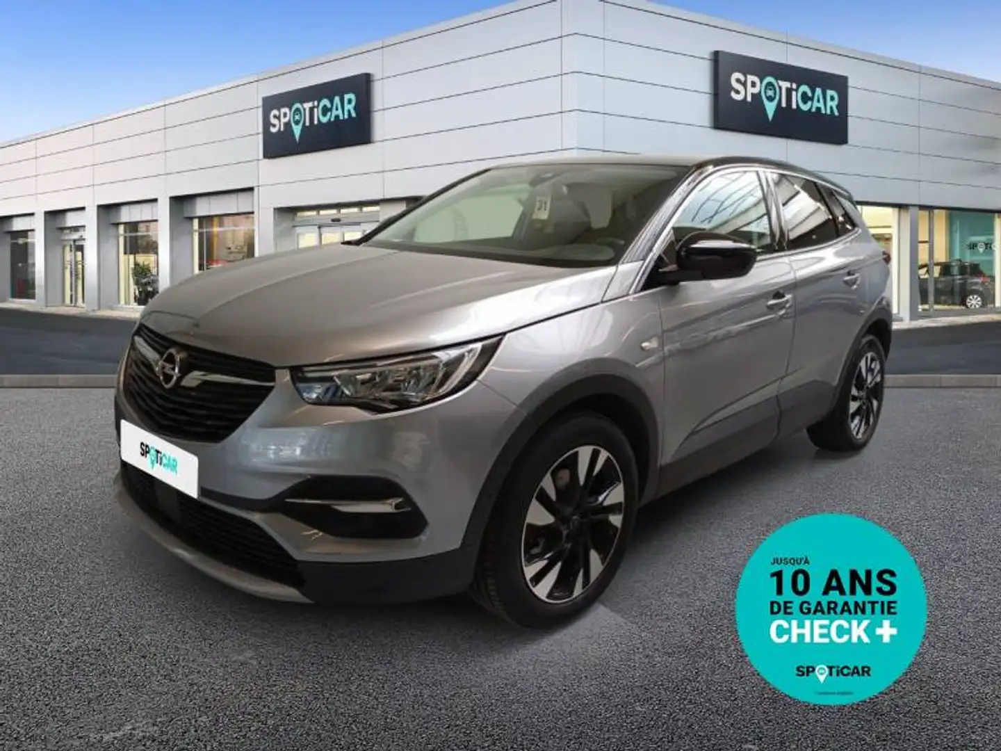 Opel Grandland X 1 1.2 Turbo S/S AT8 Elegance Grijs - 1