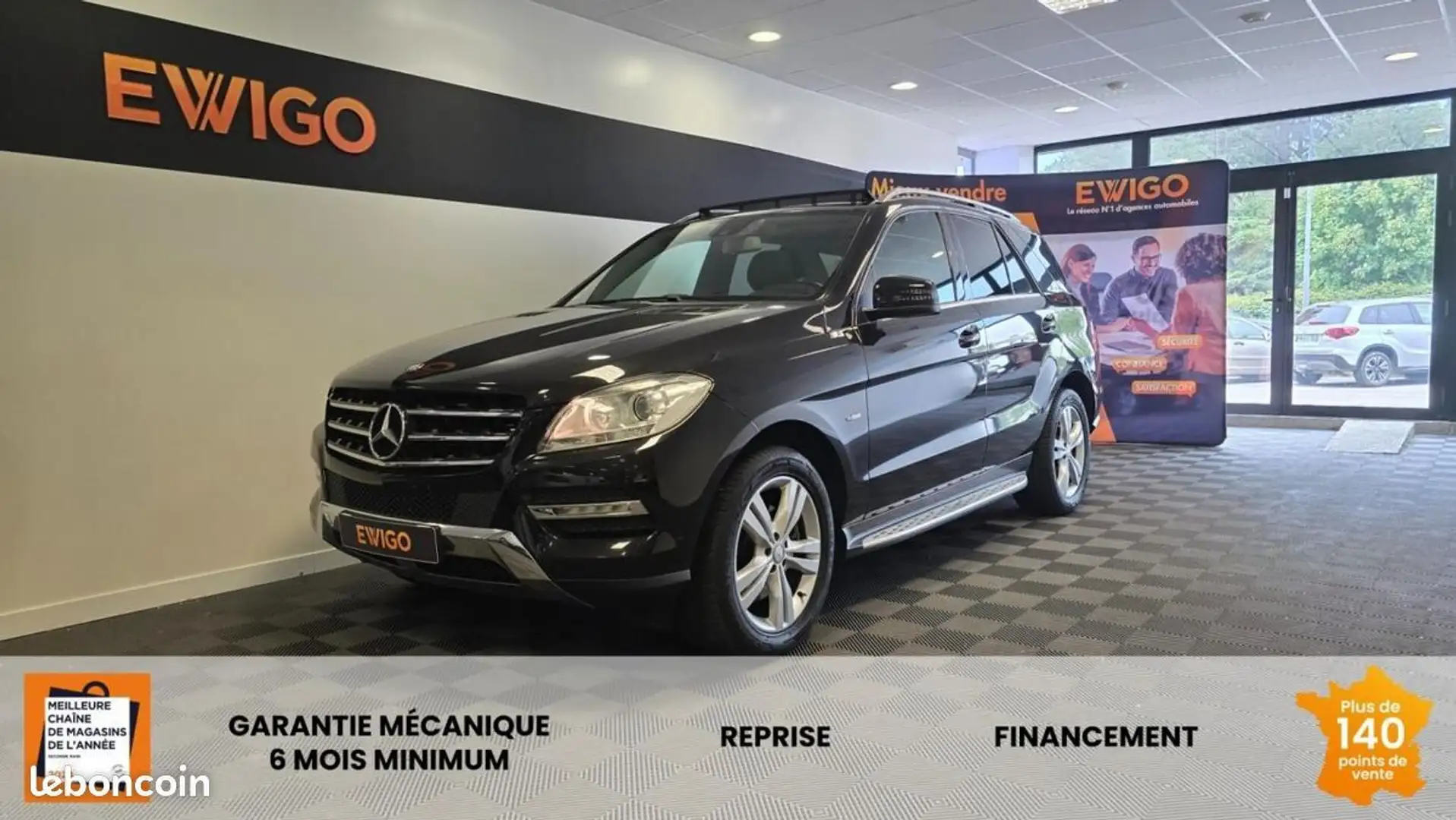 Mercedes-Benz ML 350 M/ML Mercedes M 3.0 350 BLUETEC 260 4MATIC 7G-TRON Zwart - 1