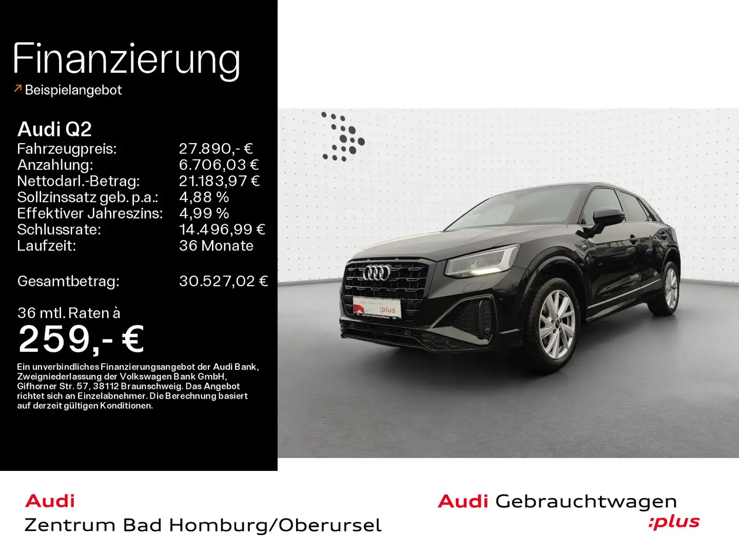 Audi Q2 35 TFSI S line*Navi*LED*PDC*Virtual Cockpit*K Schwarz - 1