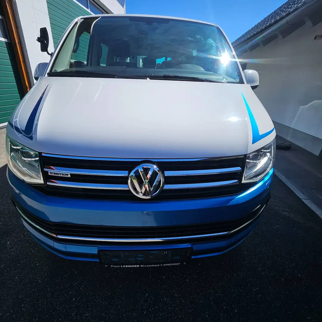 Volkswagen T6 Caravelle Caravelle LR Comfortline 2,0 TDI 4Motion BMT Comfortline Weiß - 2