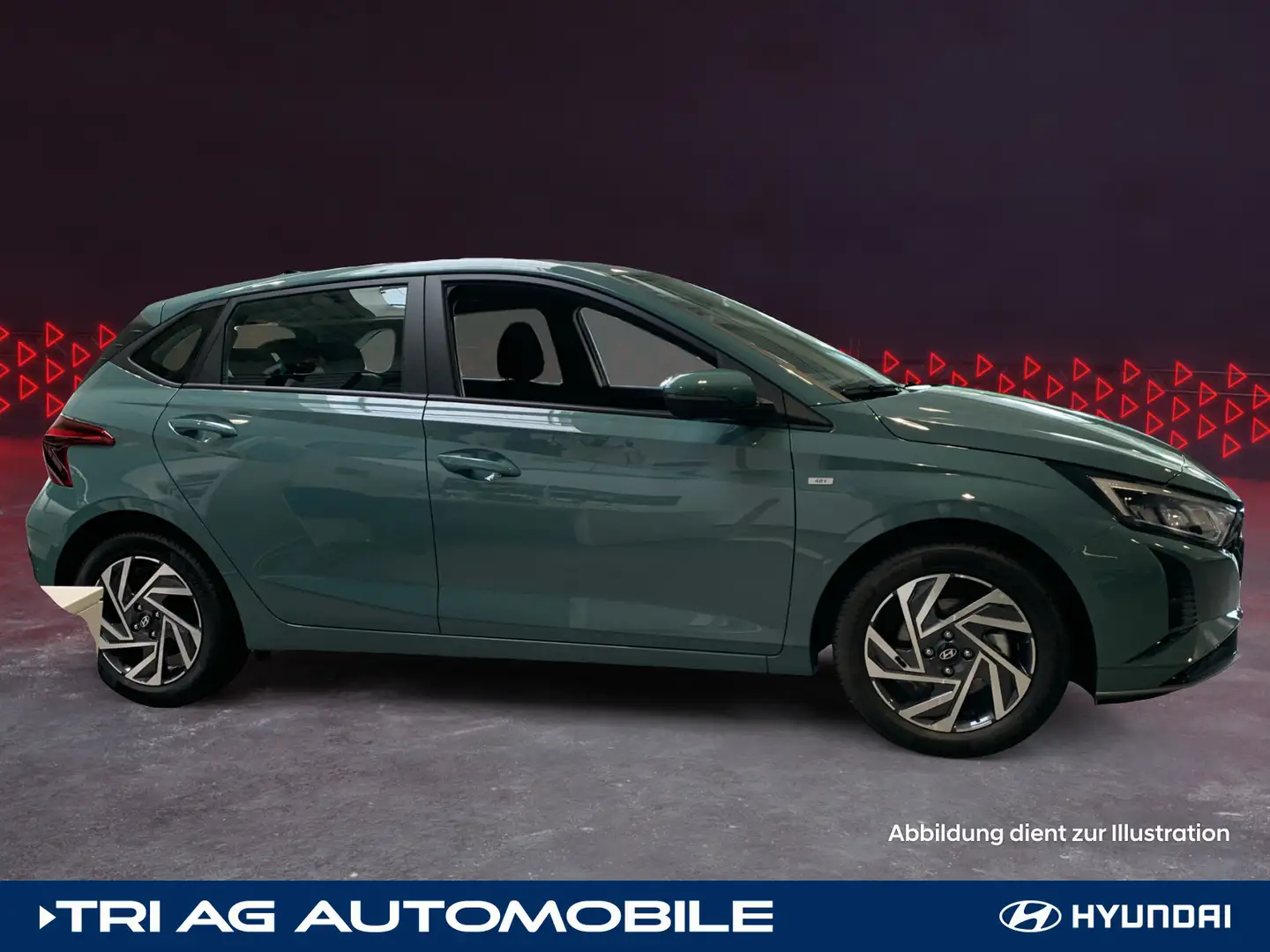 Hyundai i20 Trend 48V Automatik Navi Lichtpaket Bose Sou Grün - 2
