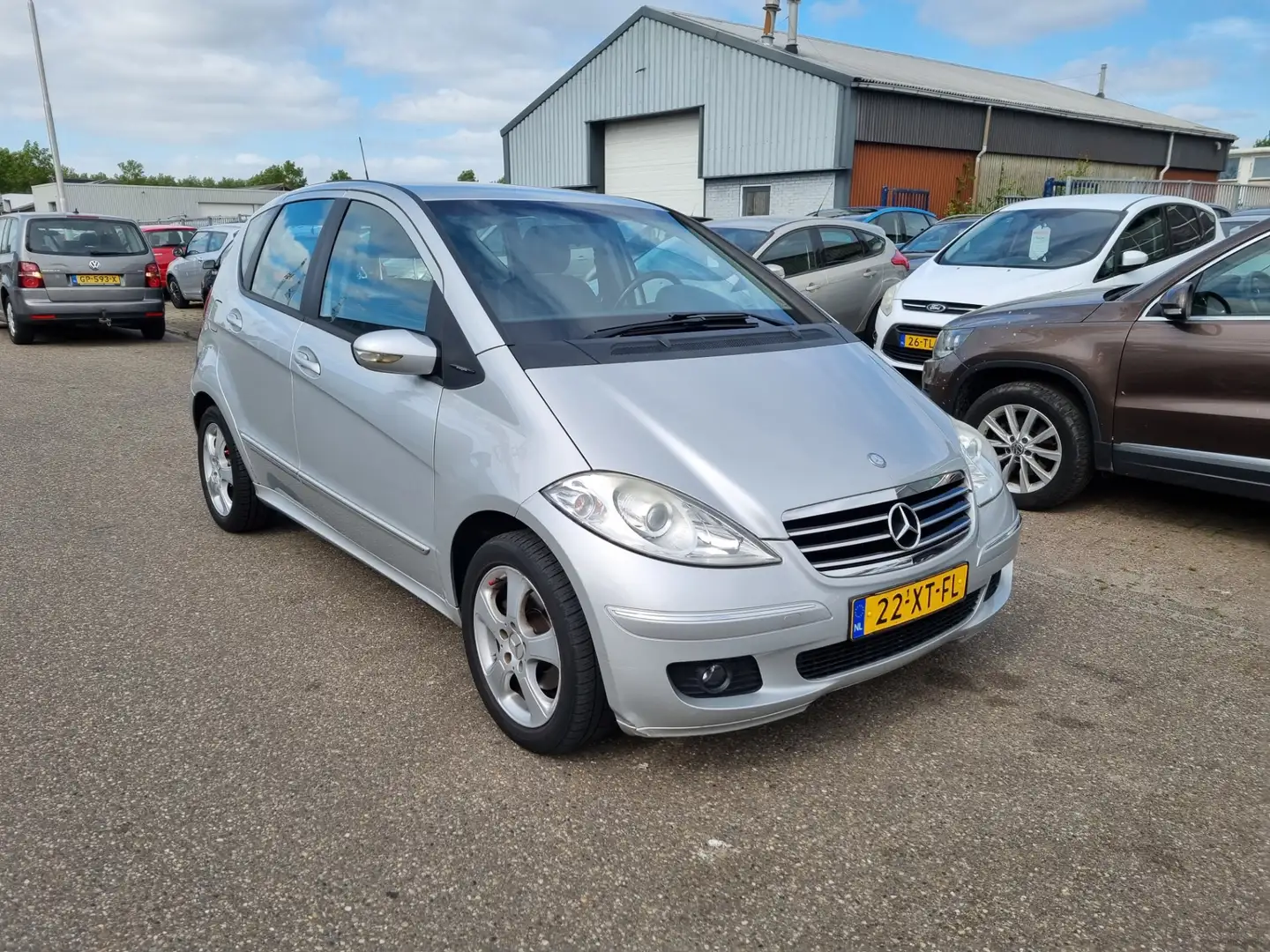 Mercedes-Benz A 150 Avantgarde Airco Bj:2007 NAP! Grijs - 2