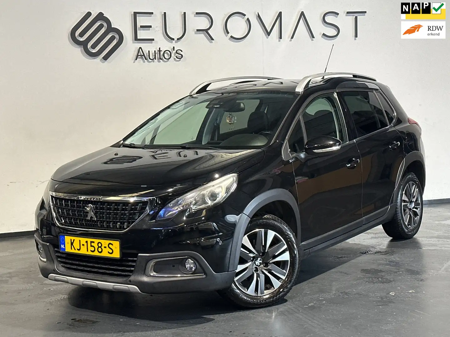Peugeot 2008 1.2 PureTech Allure Automaat Panoramadak Airco Cru Schwarz - 1