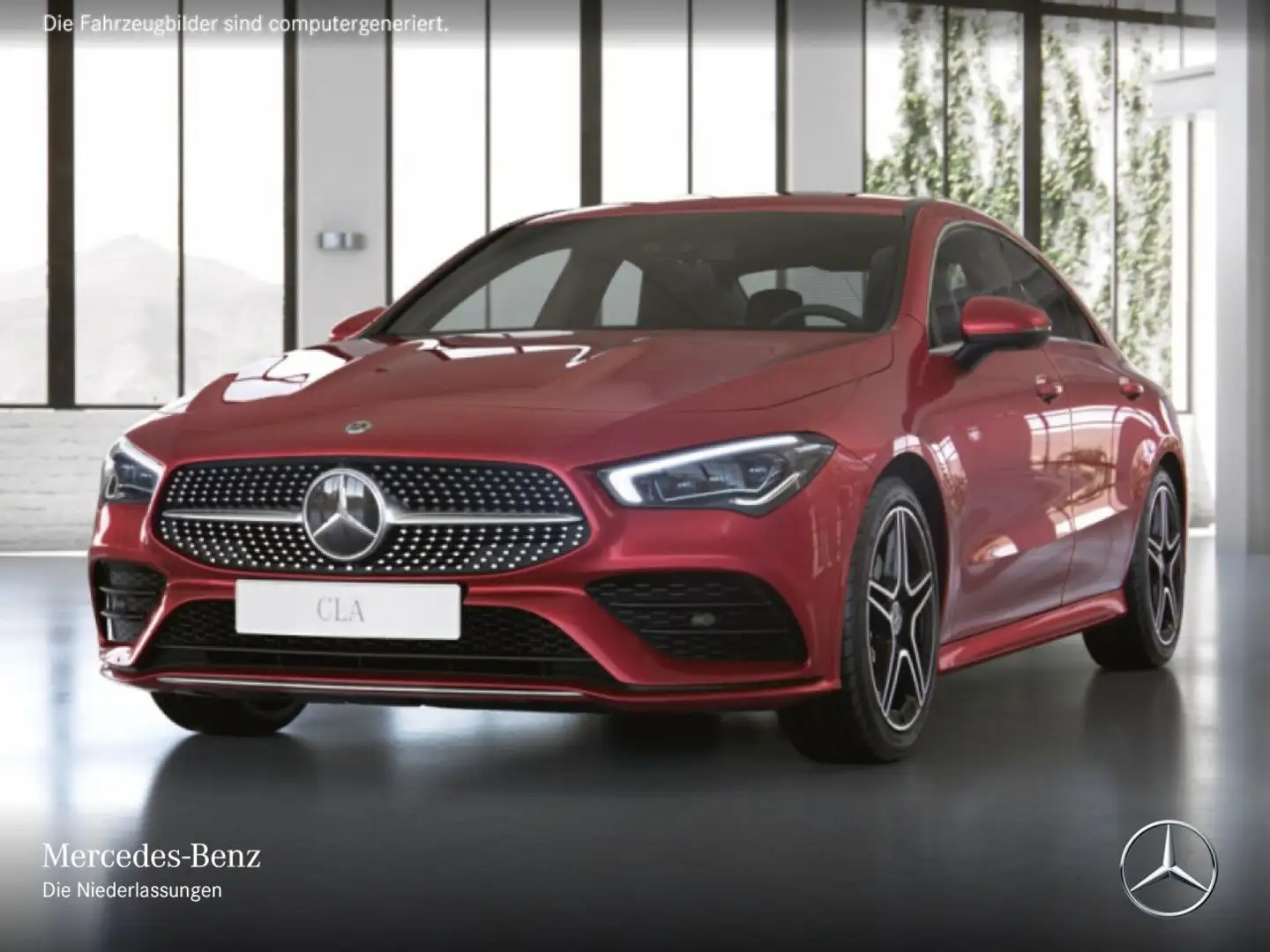 Mercedes-Benz CLA 250 e AMG+360°+MULTIBEAM+8G Rot - 2
