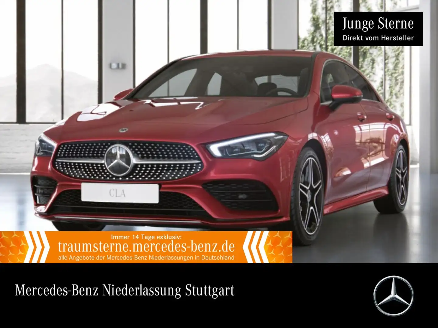 Mercedes-Benz CLA 250 e AMG+360°+MULTIBEAM+8G Rot - 1