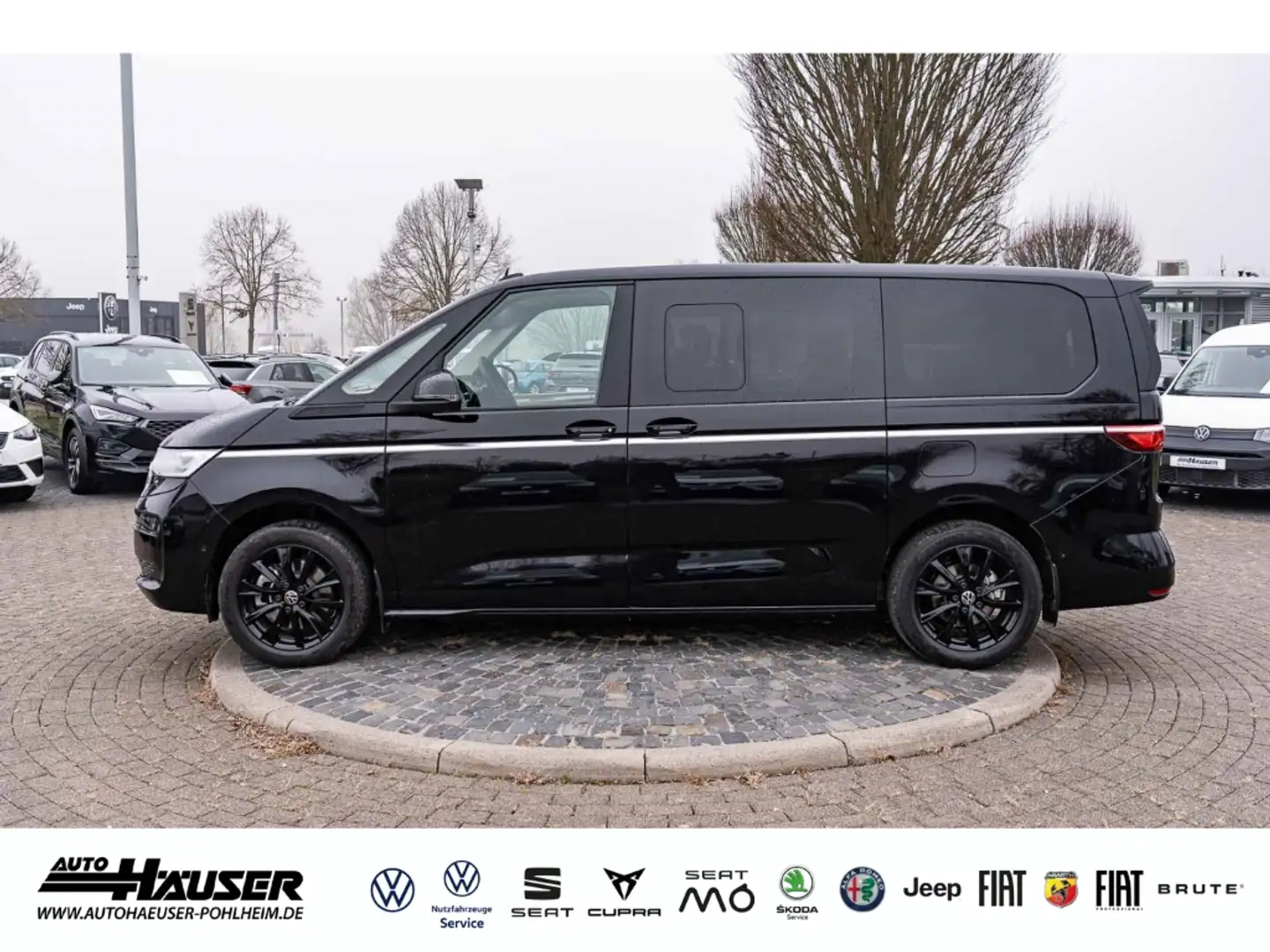 Volkswagen T7 Multivan LÜ Style 2.0 TDI DSG LEDER AHK HEAD-UP NAVI PRO HA Noir - 2