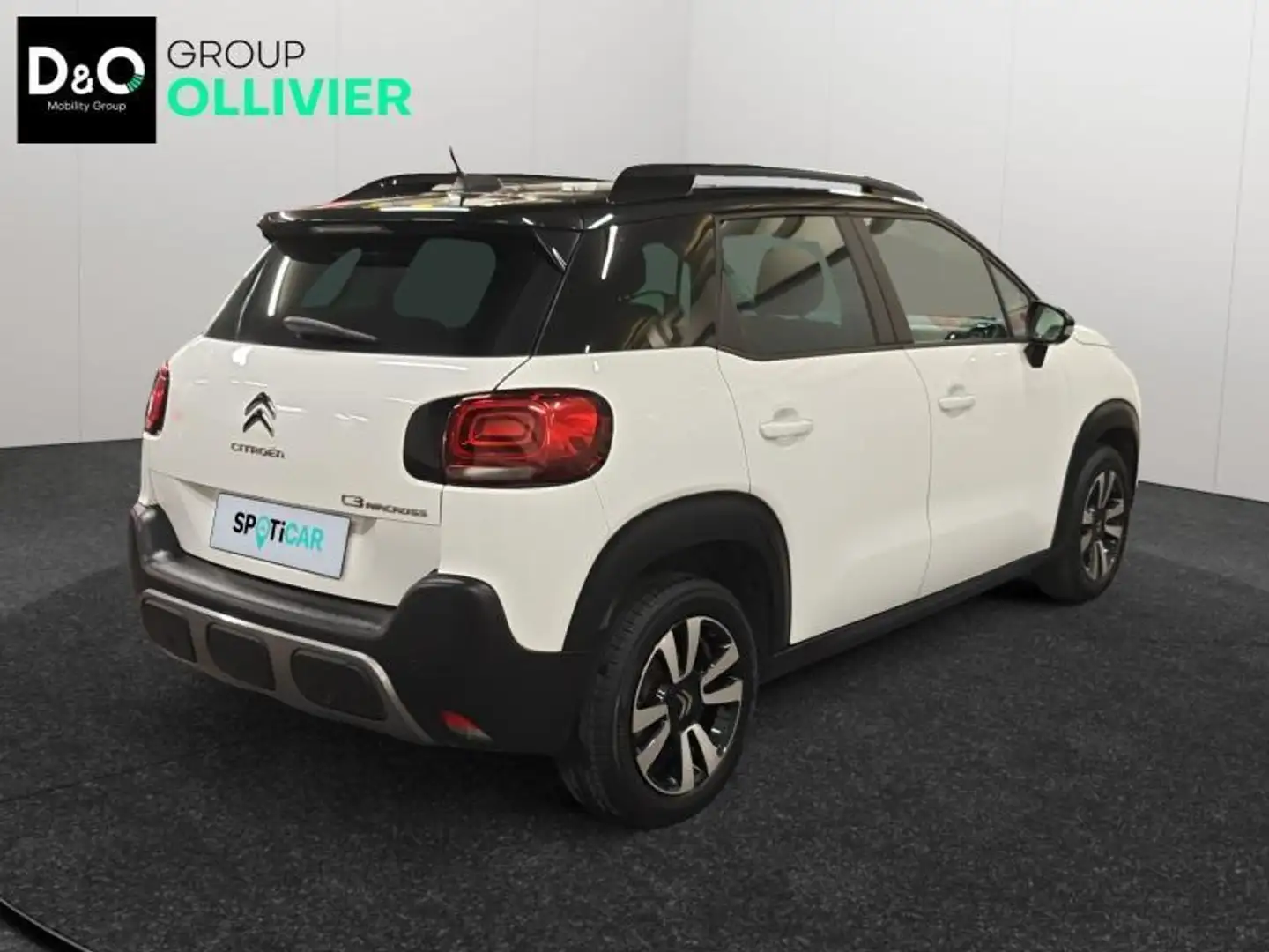 Citroen C3 Aircross Live - Carplay - GPS - Airco Weiß - 2