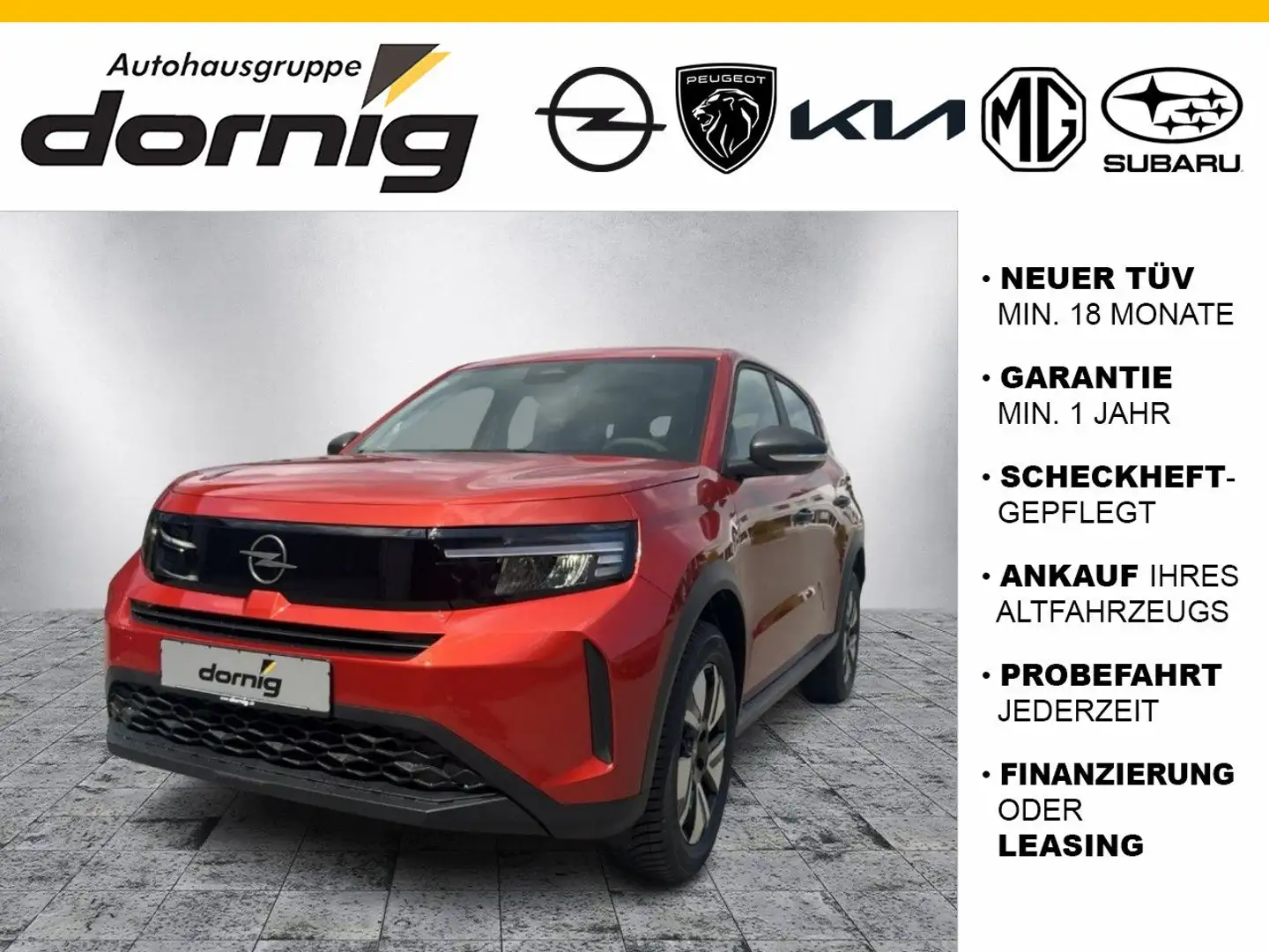 Opel Frontera Edition Komfort Tech Allwetter Orange - 1