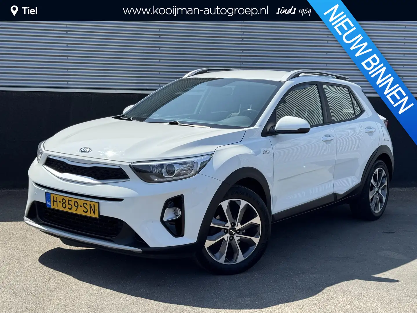 Kia Stonic 1.0 T-GDi DynamicLine Trekhaak, Navigatie, Achteru Wit - 1