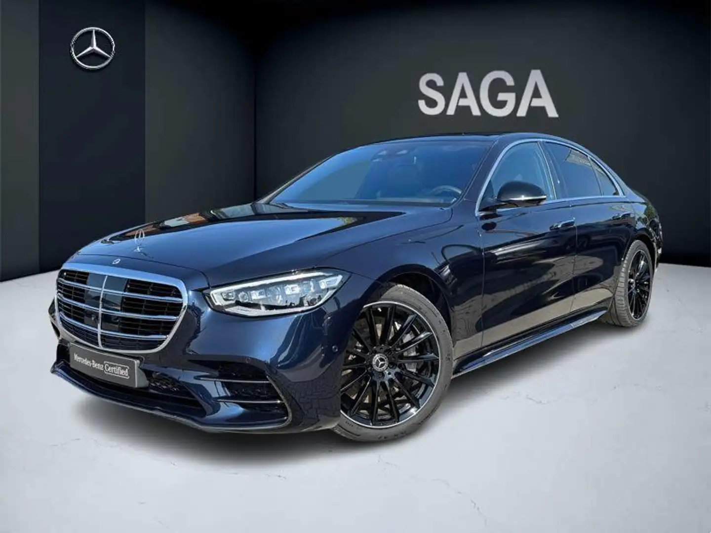 Mercedes-Benz S 450 d 4MATIC AMG Line Albastru - 1