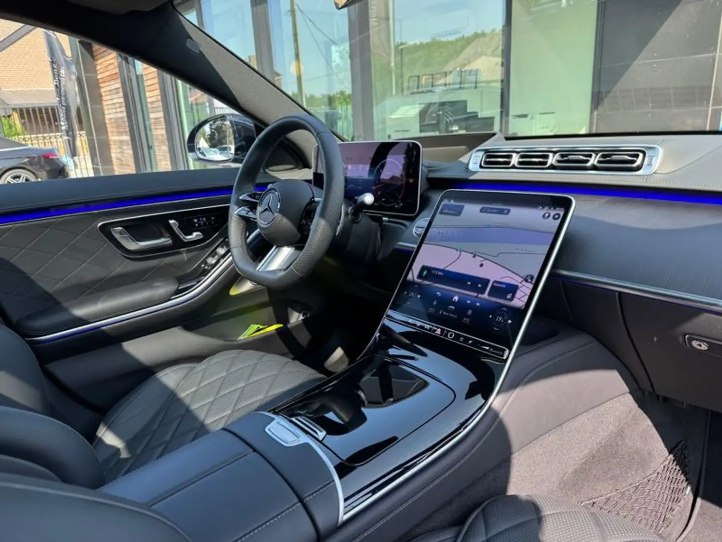 Mercedes-Benz S 450 d 4MATIC AMG Line Albastru - 2