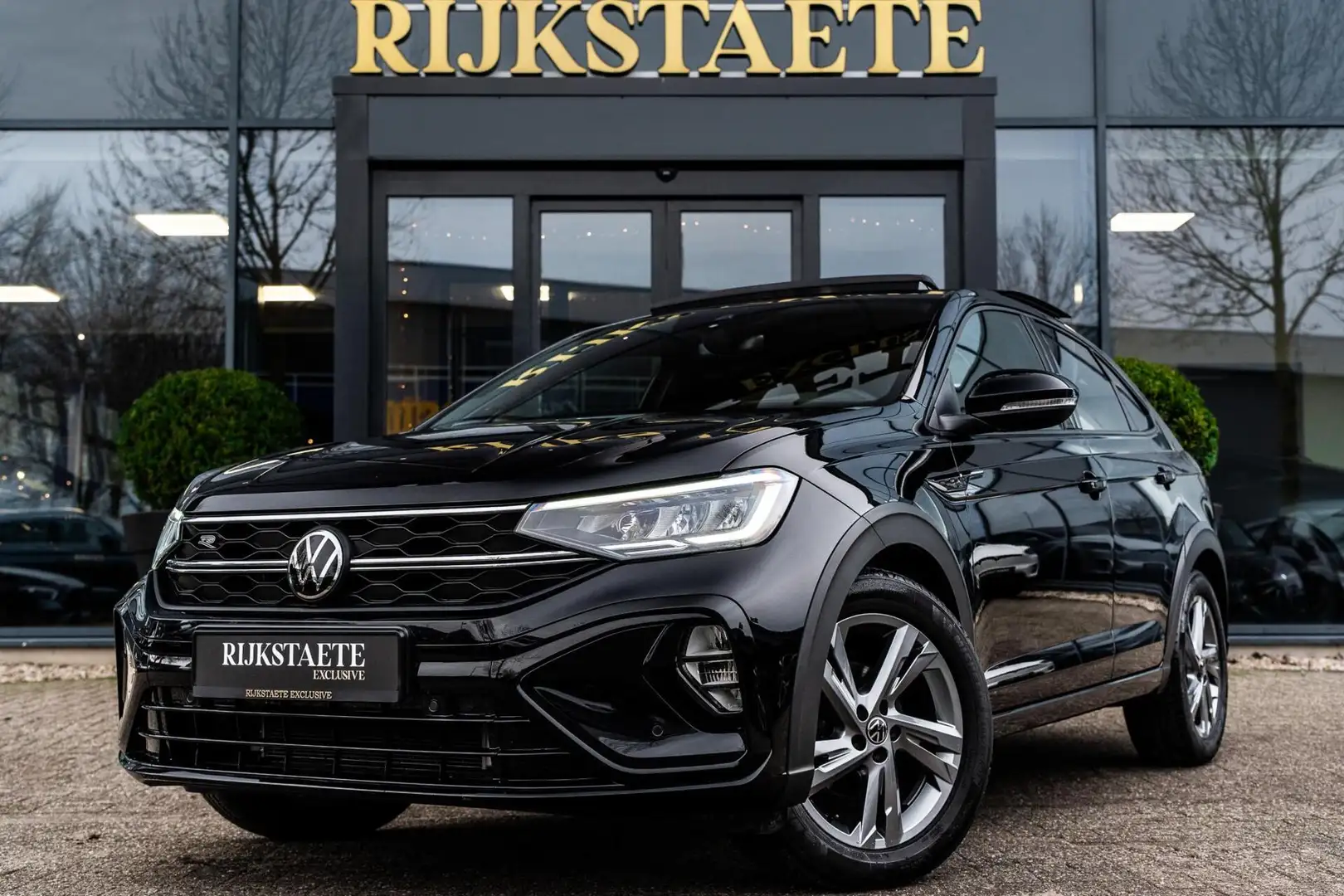 Volkswagen Taigo 1.0 TSI R-Line|PANO|ACC|CARPLAY|17''|SFEERV Schwarz - 1
