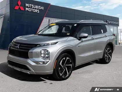 Silver 2025 Mitsubishi Outlander Hybrid Plug-in SUV / Crossover 1-Speed Automatic