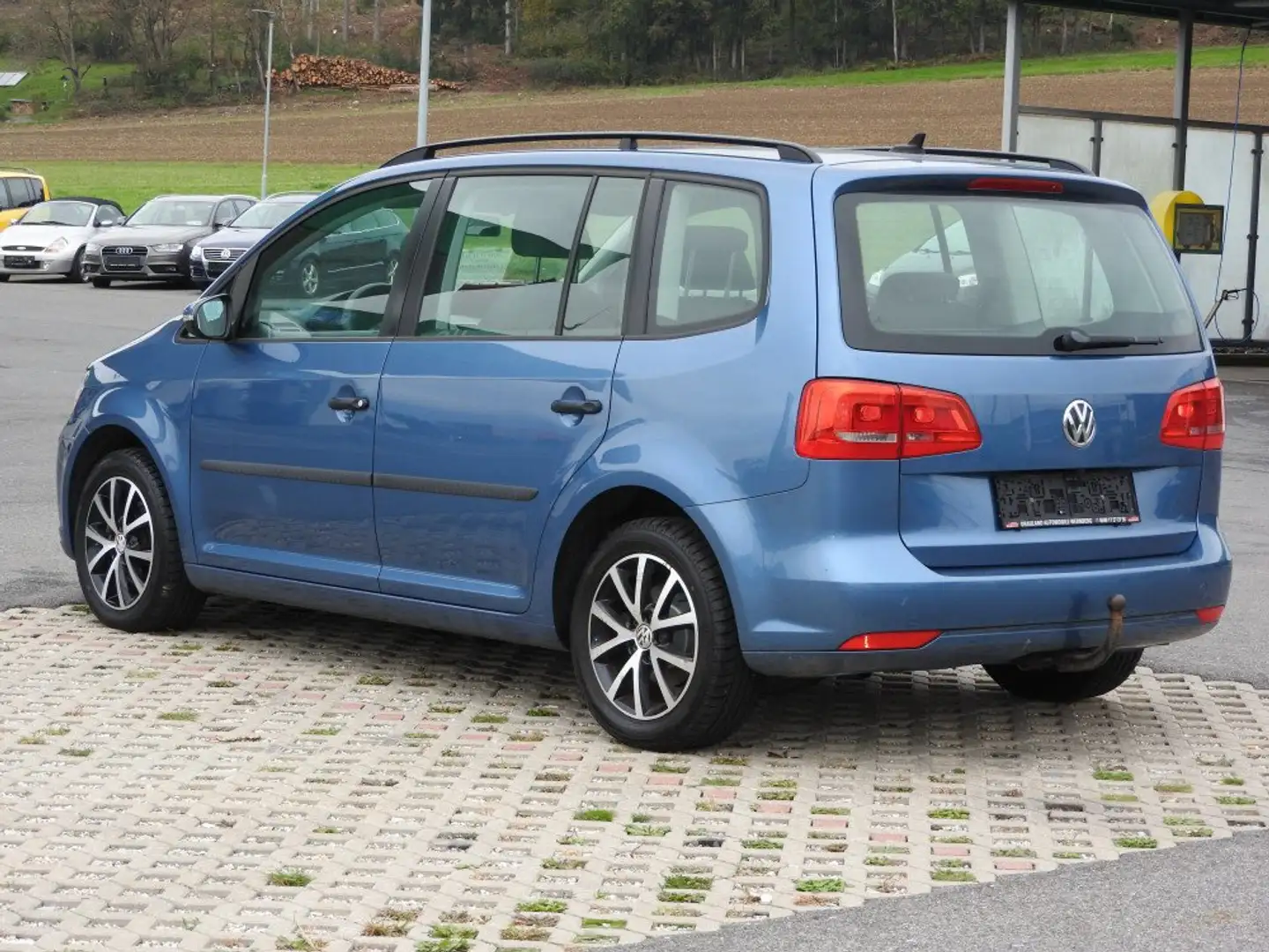 Volkswagen Touran Sky 1,6 BMT TDI DPF DSG +AHK+Schiebedach+Navi Blau - 2