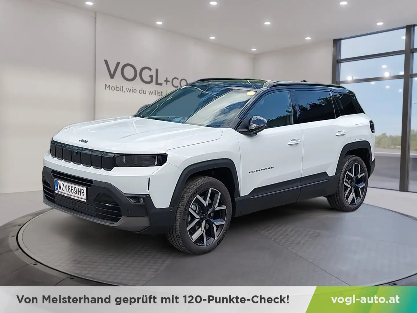 Jeep Compass Plug-In Hybrid Summit Weiß - 1