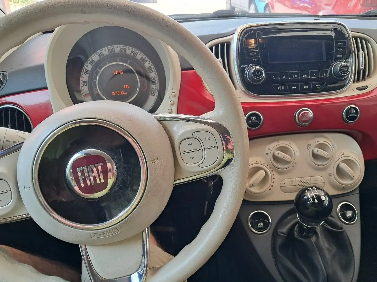 Fiat 500 1.2 GPL Rood - 2