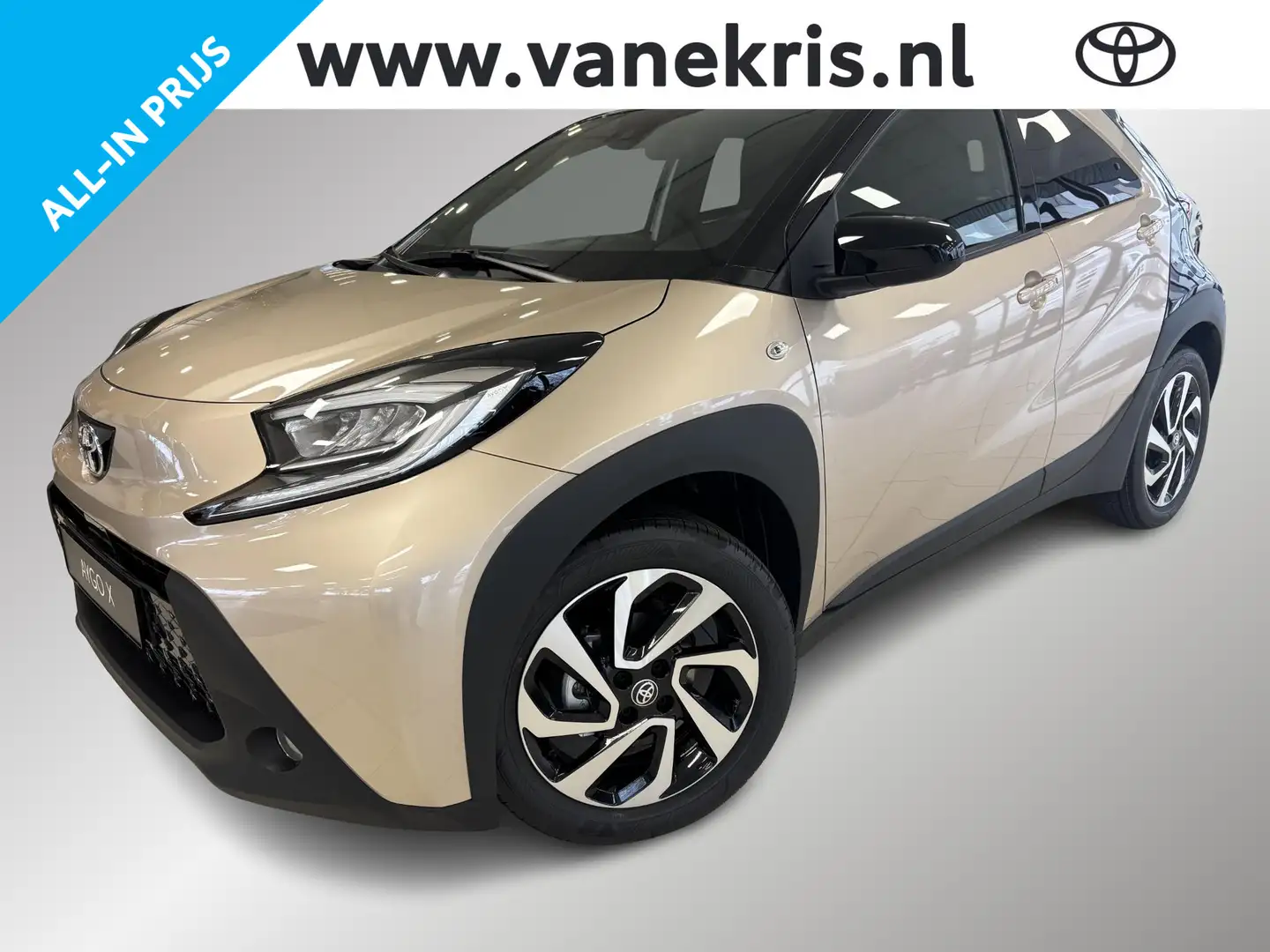 Toyota Aygo X 1.0 VVT-i MT Pulse, Apple carplay, Android auto, S Beige - 1